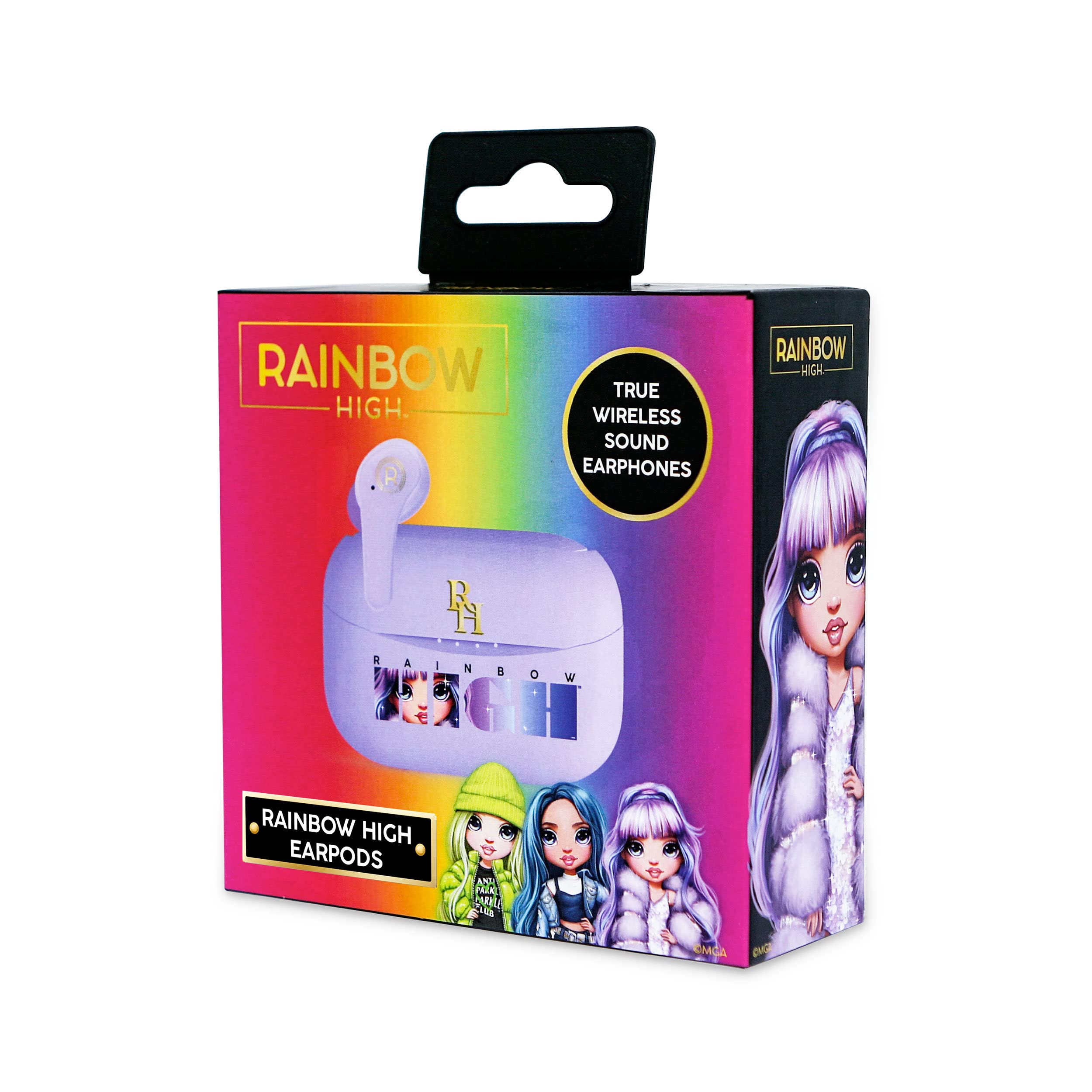 Otl Technologies Rainbow High Auriculares InaláMbricos Bluetooth V5.0 Para NiñOs Con Caja De Carga.