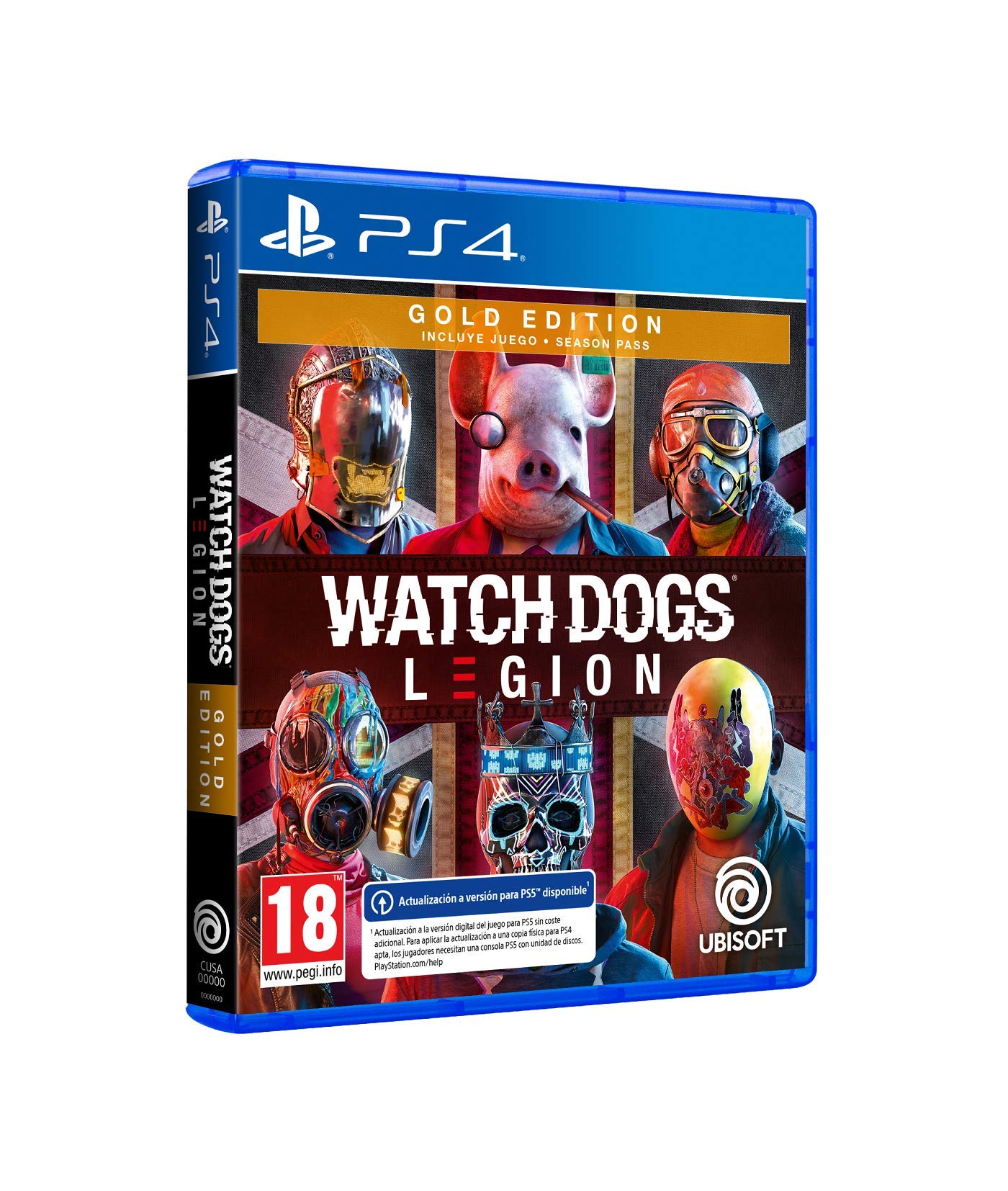Watch Dogs Legion - Gold Edition PS4 - [PAL ESP] - Nuevo