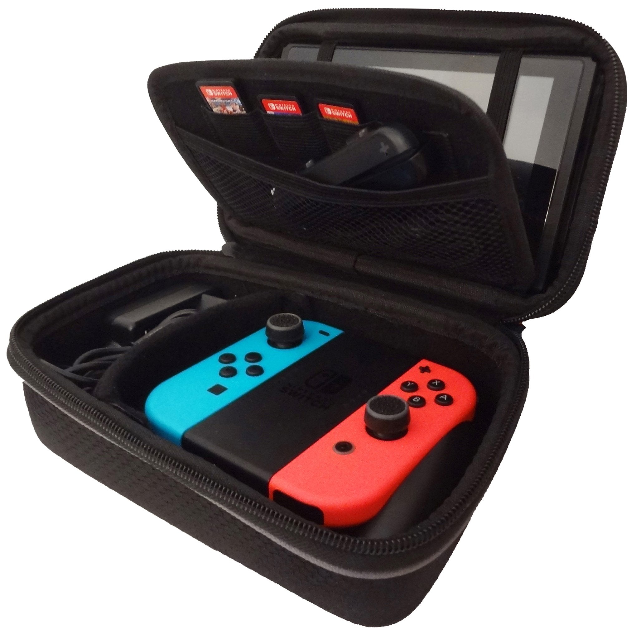 Subsonic - Mallette de rangement et de transport pour Switch et accessoires
