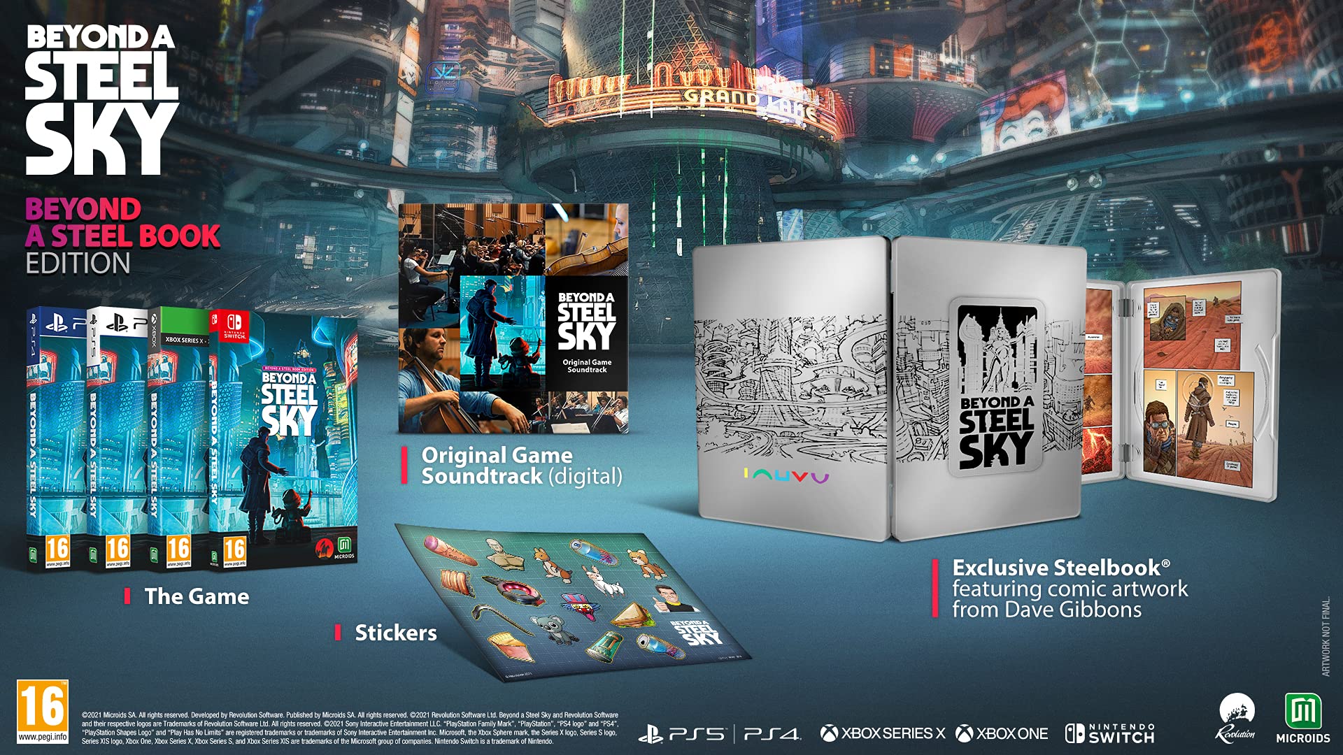 Beyond A Steel Sky Book Edition