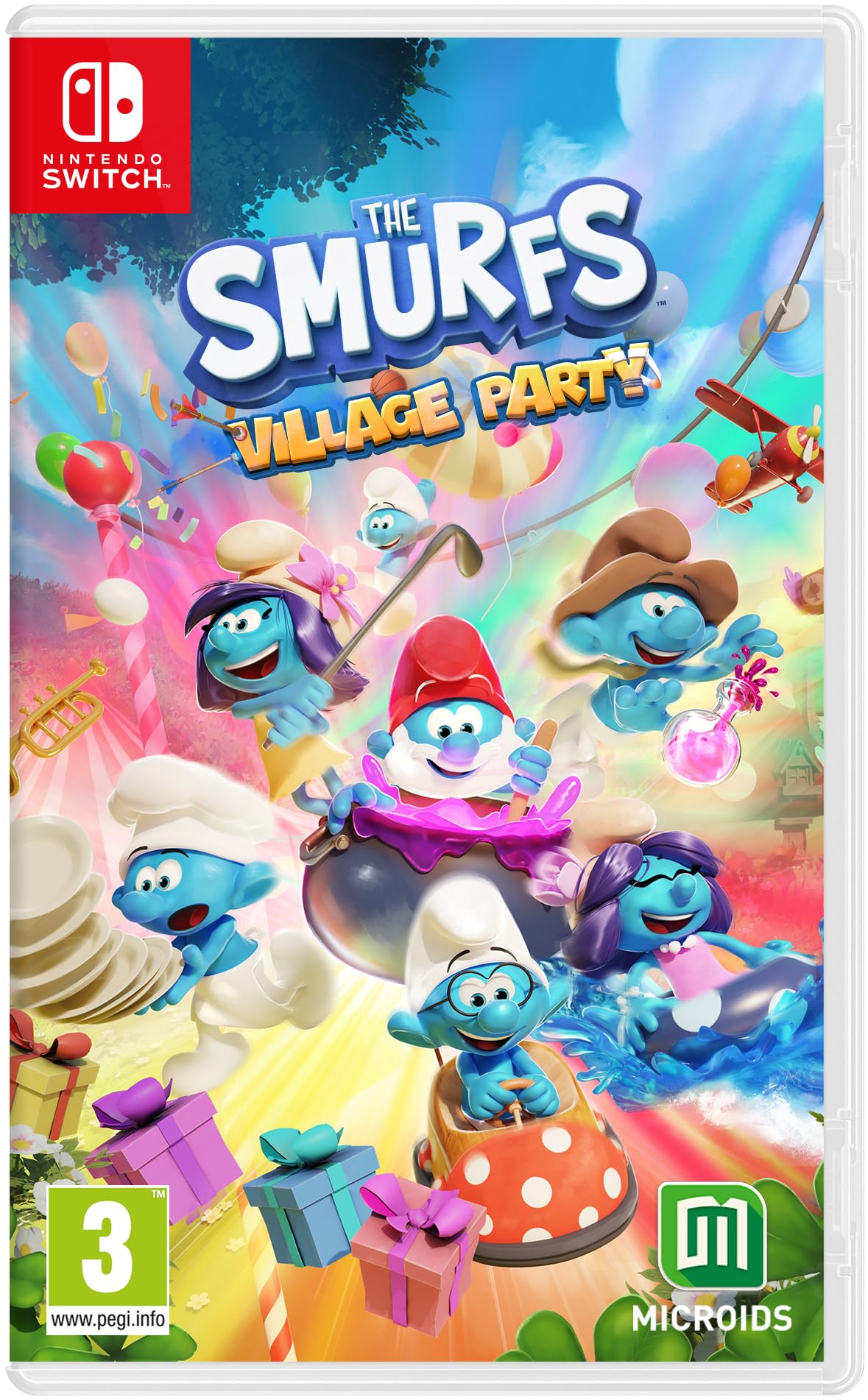 Los Pitufos Village Party