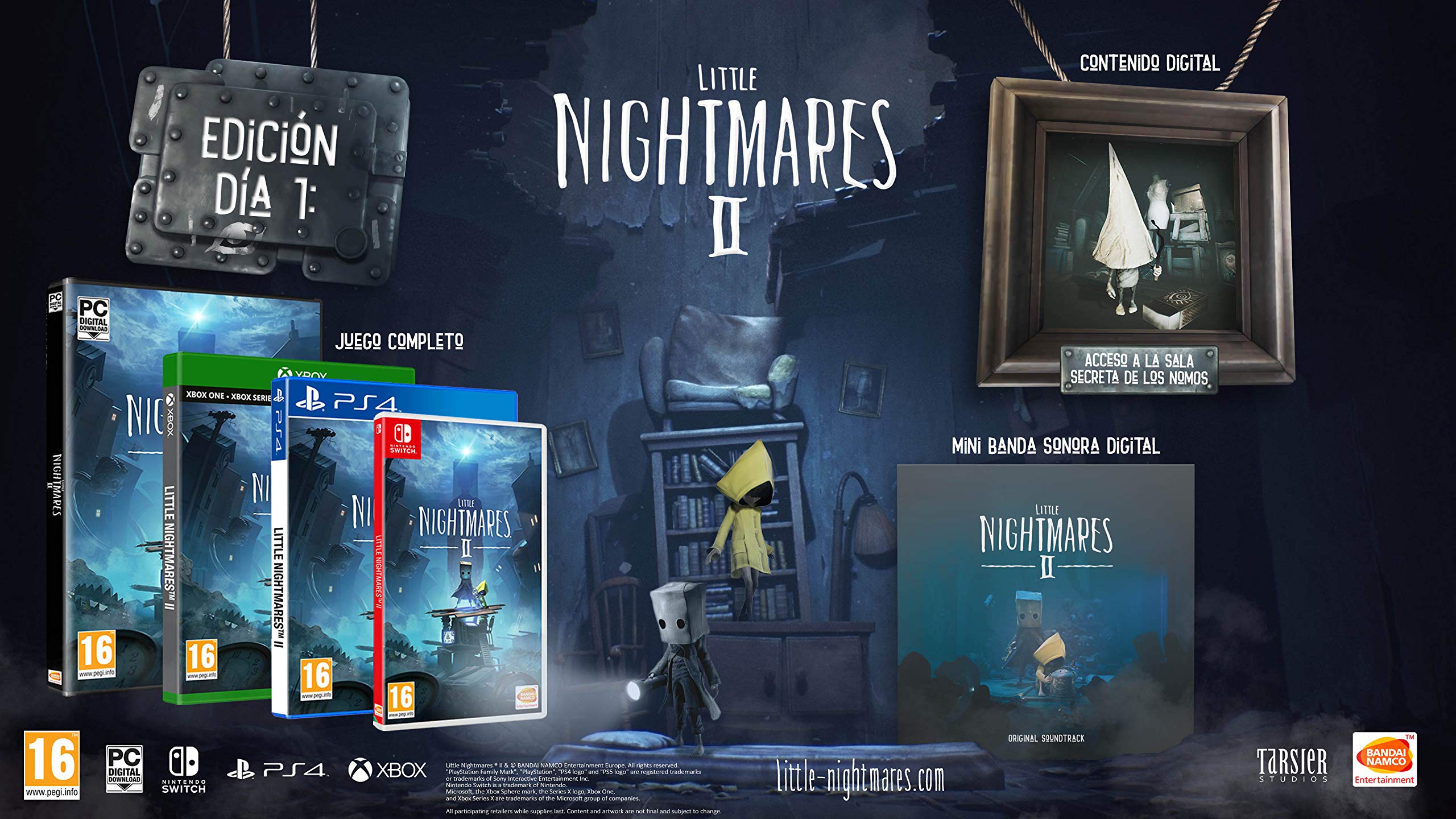 Little Nightmares Ii PS4 - [PAL ESP] - Nuevo - Edición Día 1