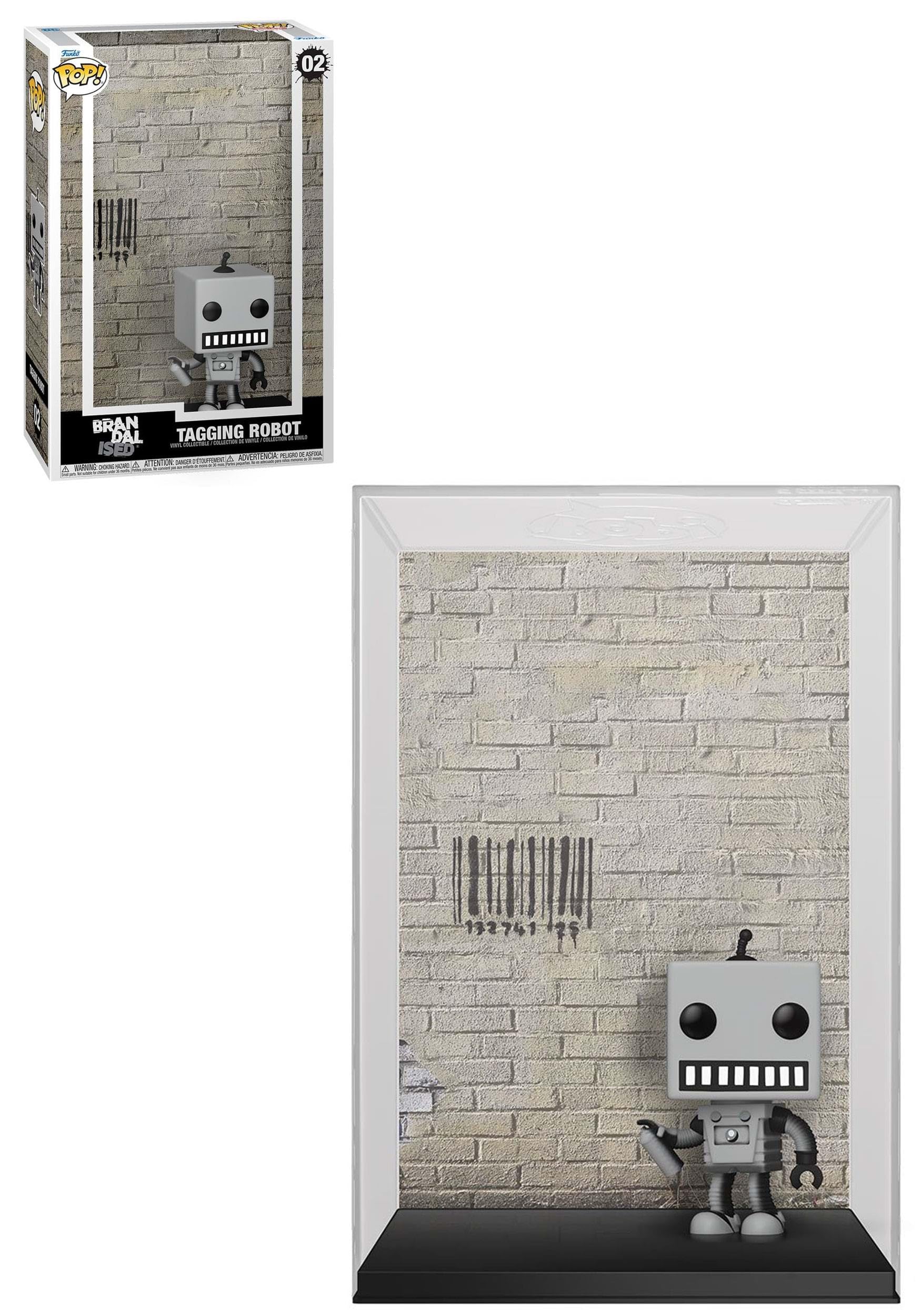 Funko Pop! Art Cover: Brandalised - Rbt With Case - Figura De Vinilo Coleccionable - Idea De Regalo- Mercancia Oficial - Juguetes Para NiñOs Y Adultos - MuñEco Para Coleccionistas Y ExposicióN