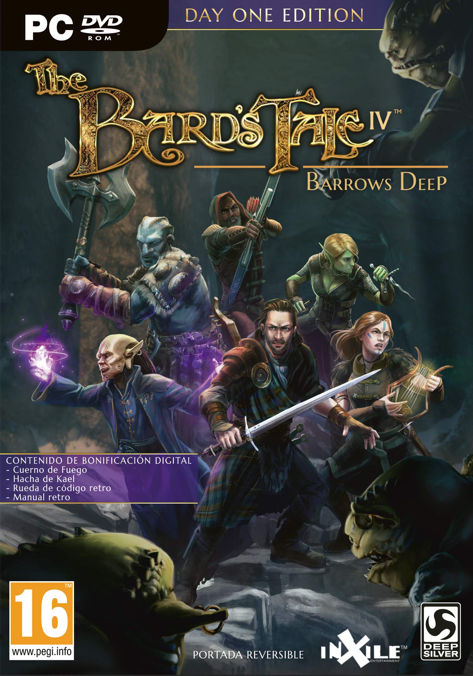The Bard'S Tale Iv: Barrow'S Deep Pc [Pal Esp] - Nuevo
