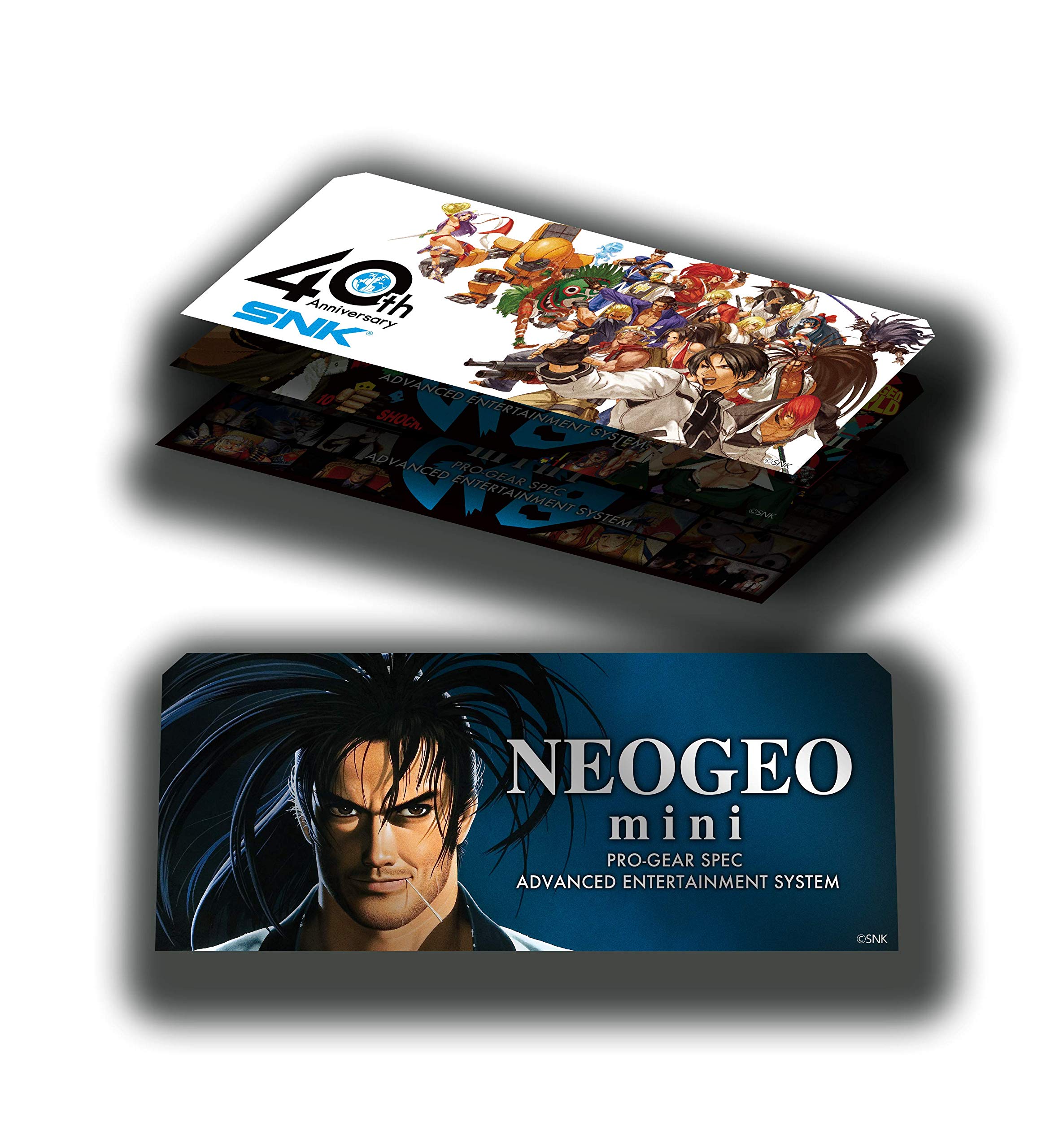 SNK - Pack de 4 Mini Autocollants (Neo Geo)