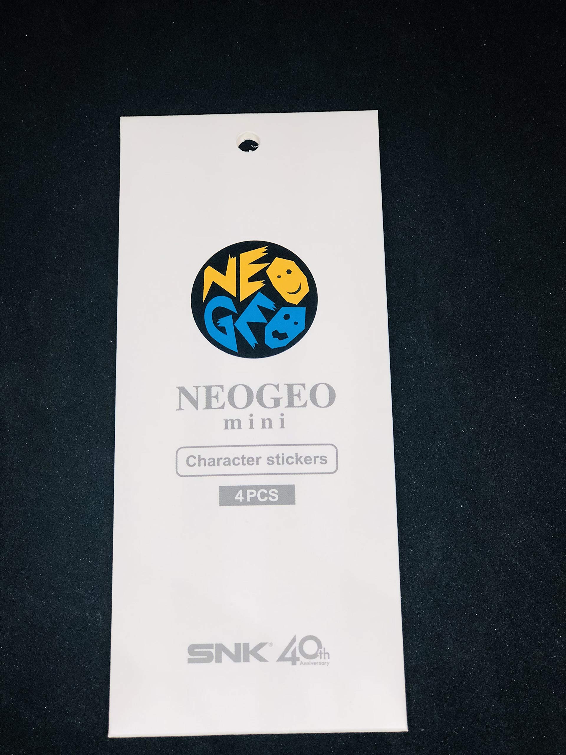 SNK - Pack de 4 Mini Autocollants (Neo Geo)
