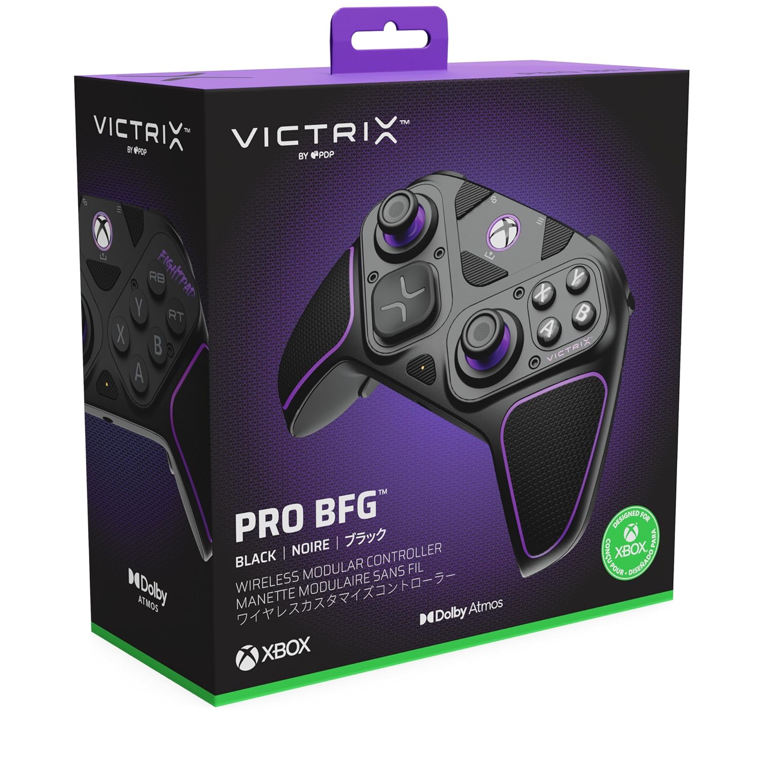 Mando Victrix Pro Bfg Negro Modular Personalizable ( XBOX - One/Series X/PC) - Inalámbrico