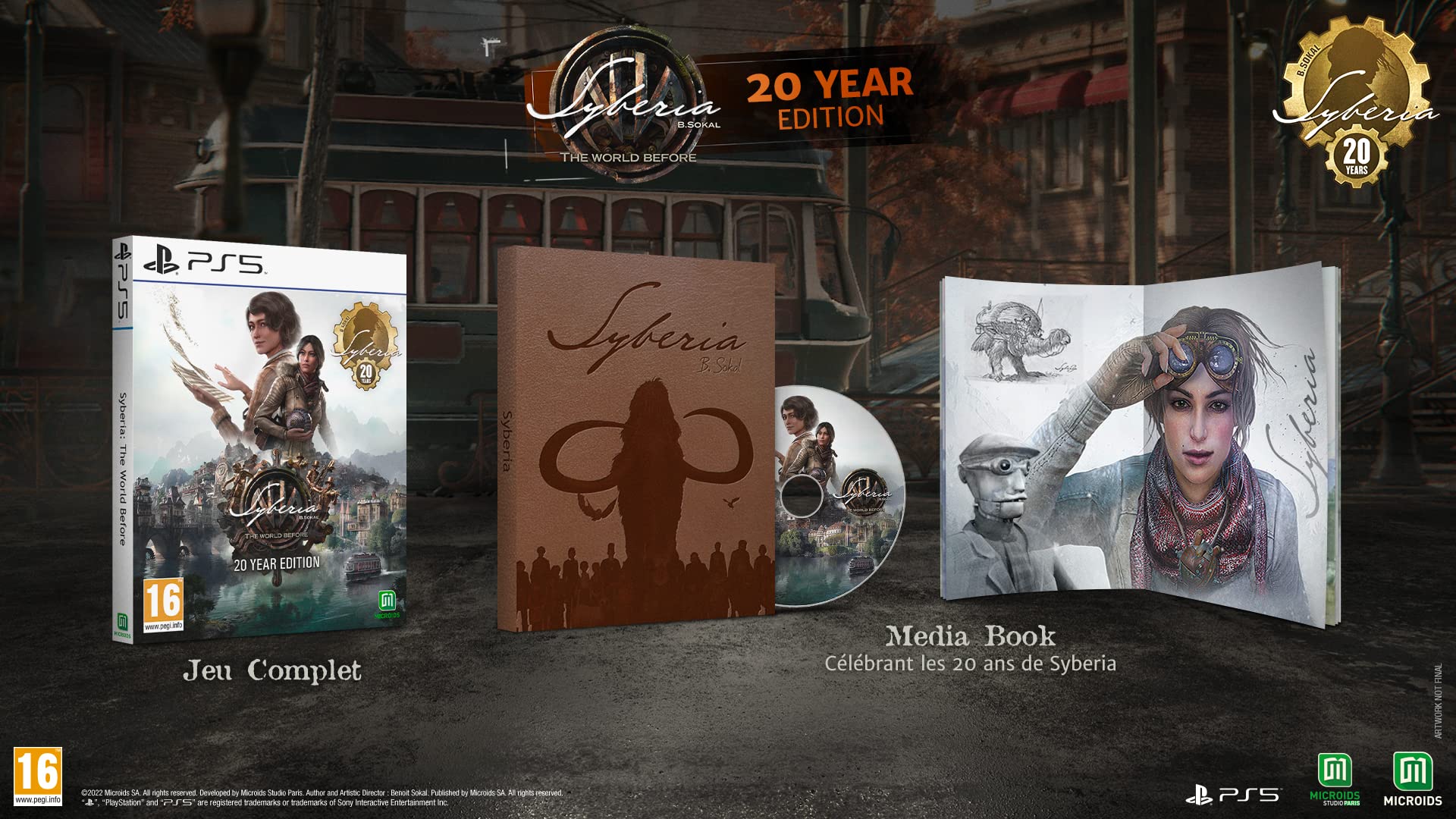 Syberia The World Before 20 Year Edition Limitada 5