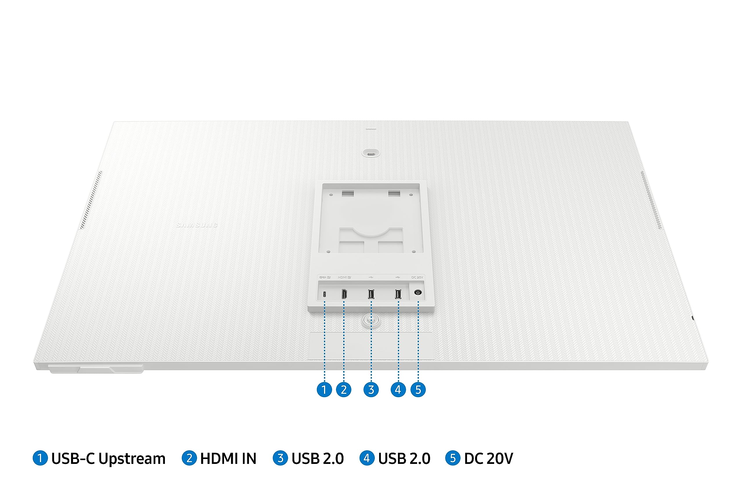 Smart Monitor Samsung M7 S32CM703UU 32'/ 4K/ Smart TV/ Multimedia/ Blanco