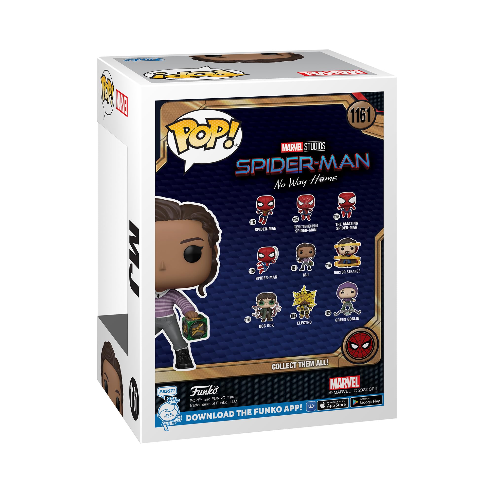 Funko Pop! Marvel: Spiderman No Way Home 2021 - Mj With Box - Figura De Vinilo Coleccionable - Idea De Regalo- Mercancia Oficial - Juguetes Para NiñOs Y Adultos - Movies Fans