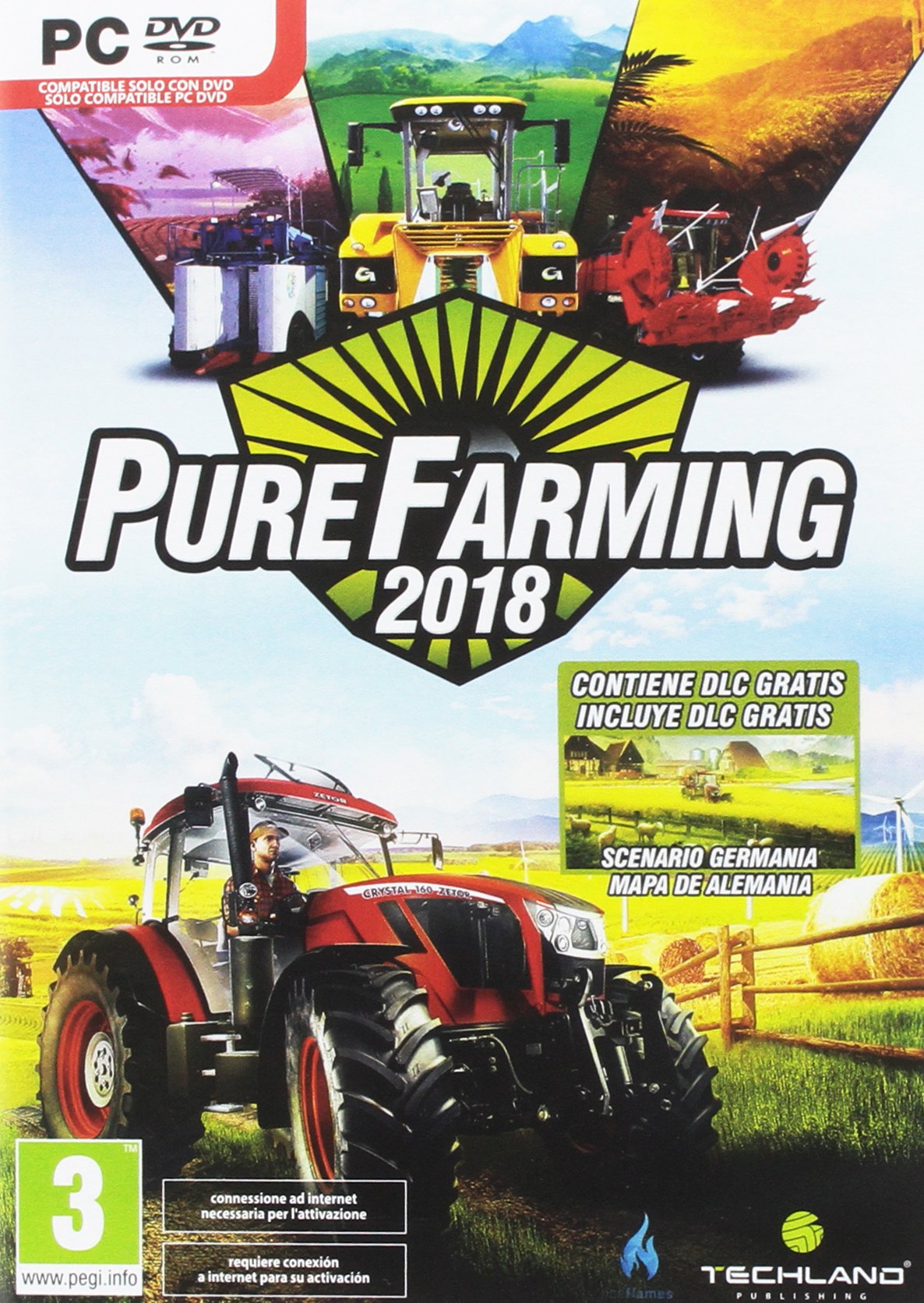 Pure Farming 2018 Pc Pal Esp - Nuevo