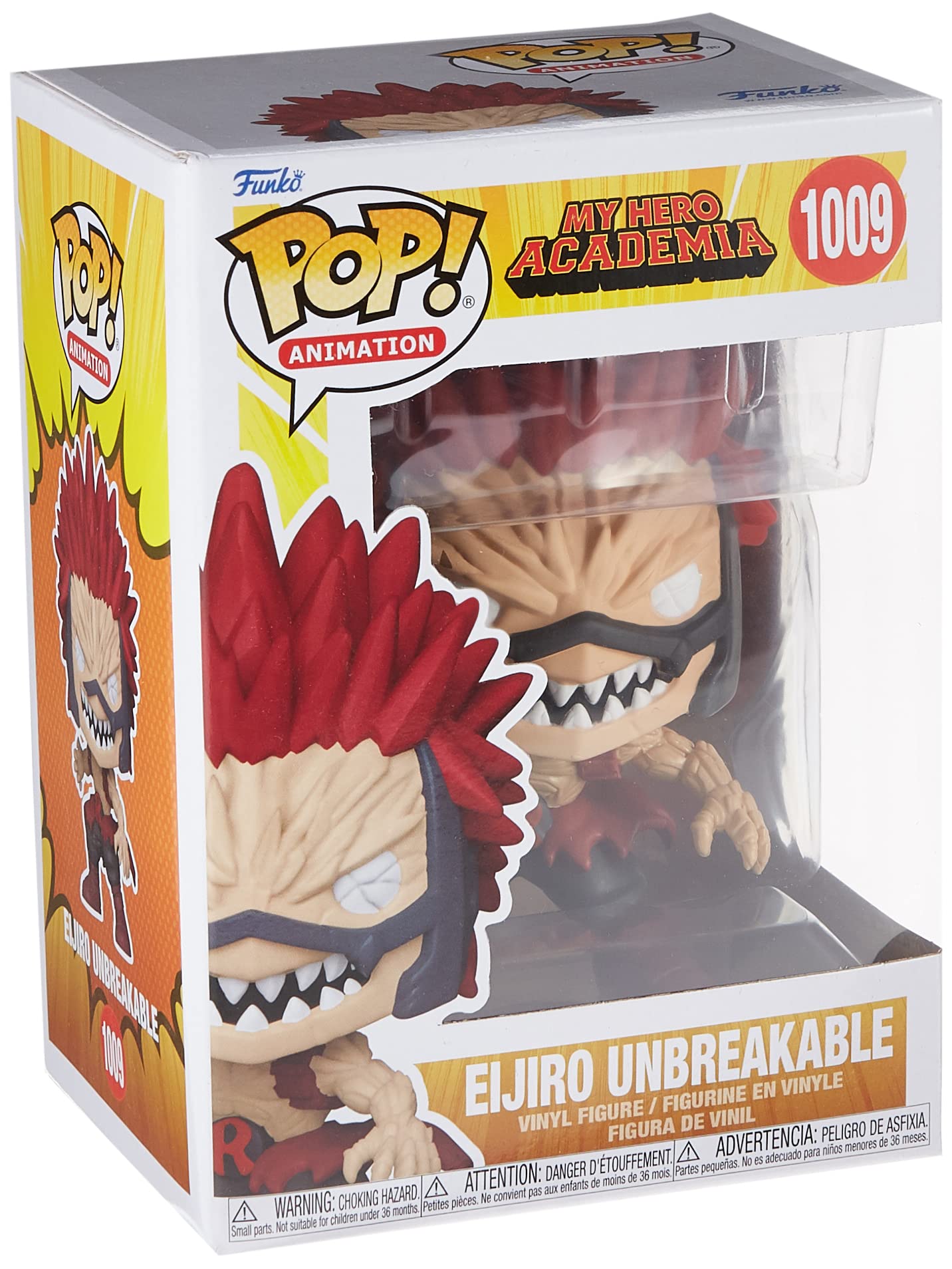 Funko Pop! Animation: Mha - Eijiro Kirishima In Hero Costume - My Hero Academia - Figura De Vinilo Coleccionable - Idea De Regalo- Mercancia Oficial - Juguetes Para NiñOs Y Adultos - Anime Fans