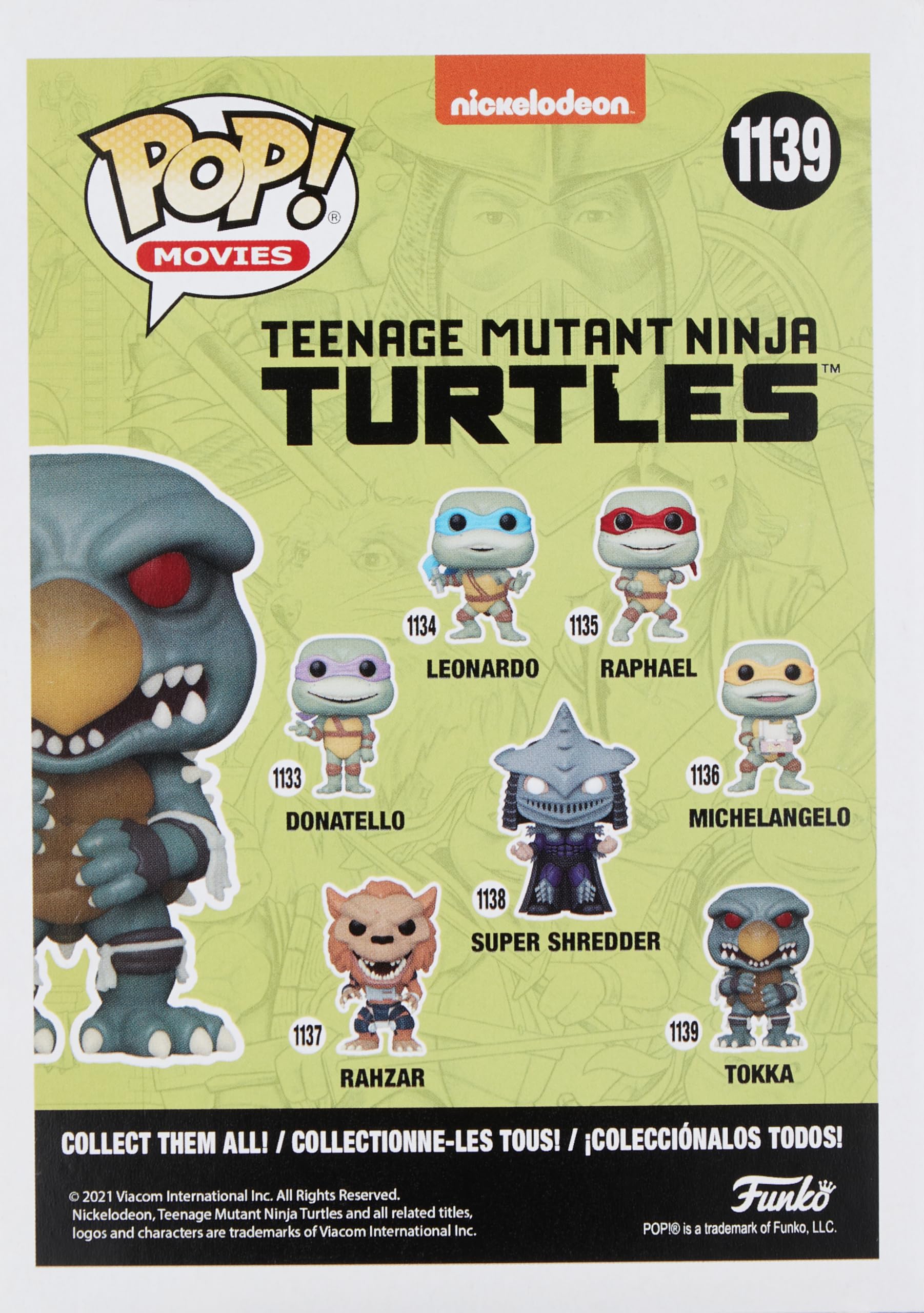 Funko Pop! Movies: Teenage Mutant Ninja Turtles (Tmnt) 2- Tokka - Tmnt 2: Secret Of The Ooze (1991) - Figura De Vinilo Coleccionable - Idea De Regalo- Mercancia Oficial - Movies Fans