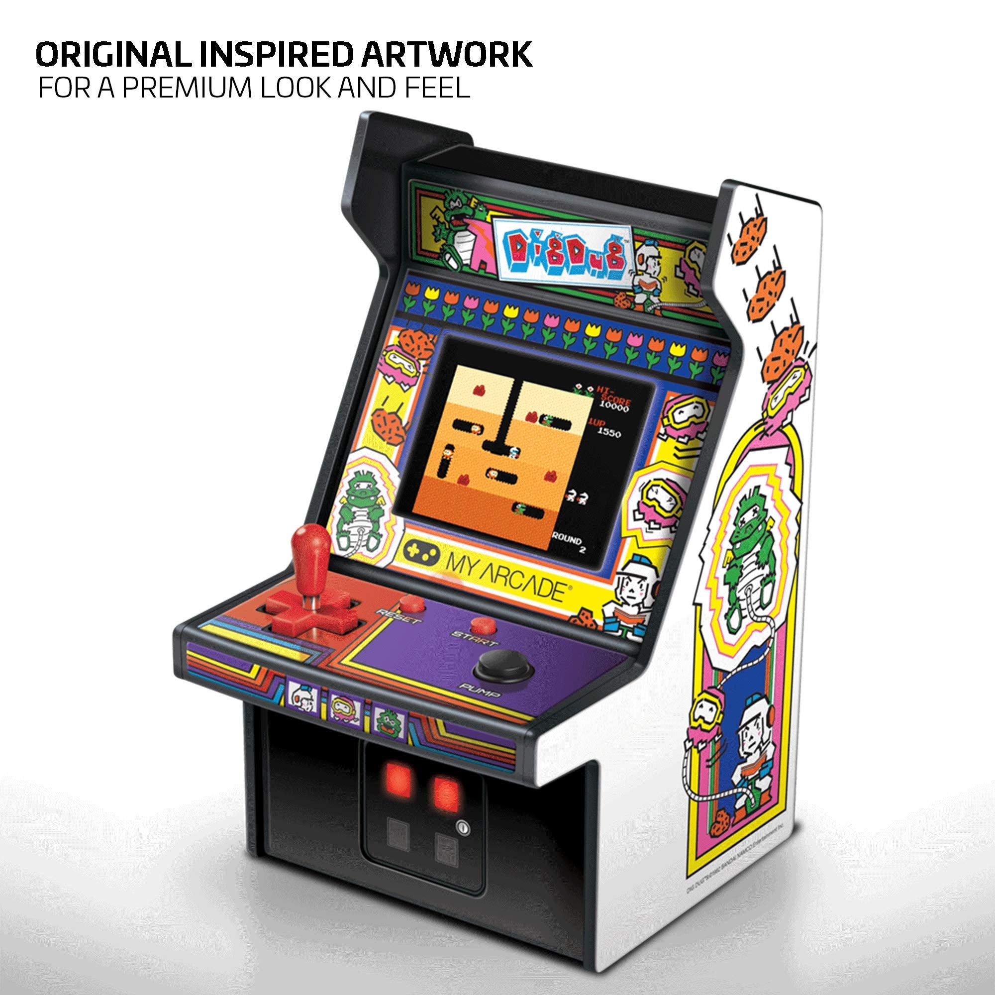 Micro Player Retro Arcade - Dig Dug