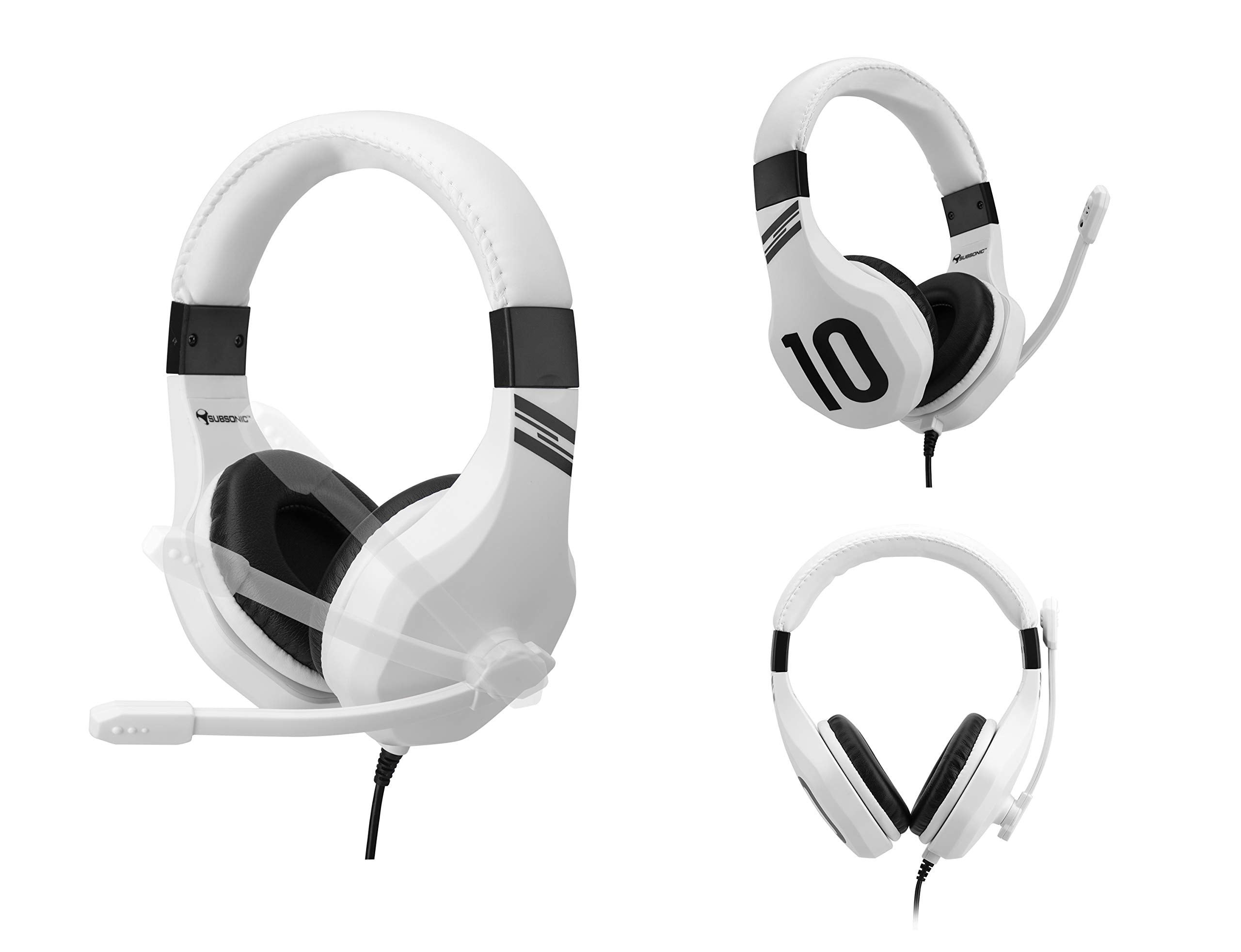 Subsonic - Auricular Para Juegos Para PS4 - / Xbox one/PC/Switch (sólo Fortnite) - Accesorios para gamers - Blanco (Xbox One)