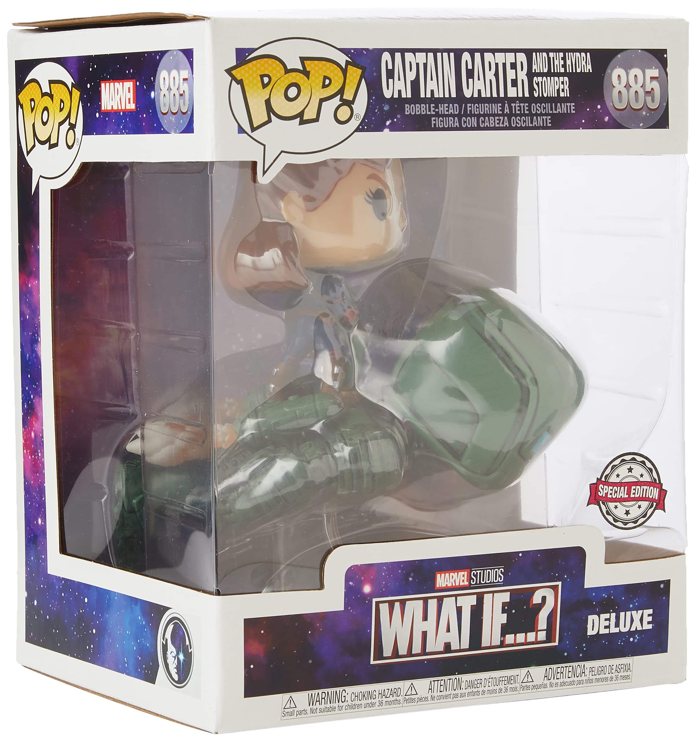 Funko Pop! Deluxe: Year Of The Shield - Hydra With Captain Peggy Carter - Marvel Comics - CóMics Marvel - Exclusiva Amazon - Figura De Vinilo Coleccionable - Idea De Regalo- Mercancia Oficial