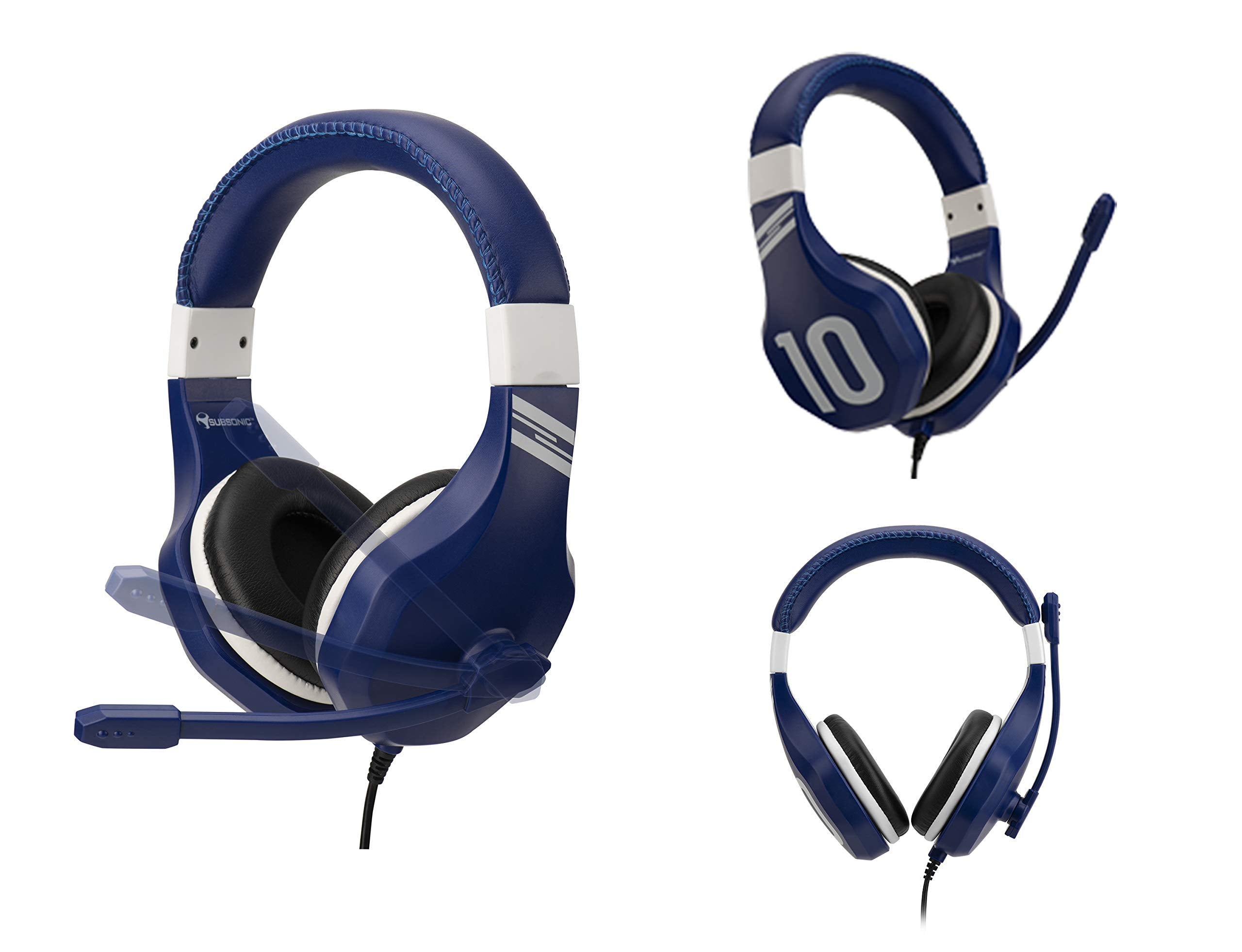 Subsonic - Auricular Para Juegos Para PS4 - / Xbox One/PC/Switch (sólo Fortnite) - Accesorios para Gamers - Azul (Xbox One)