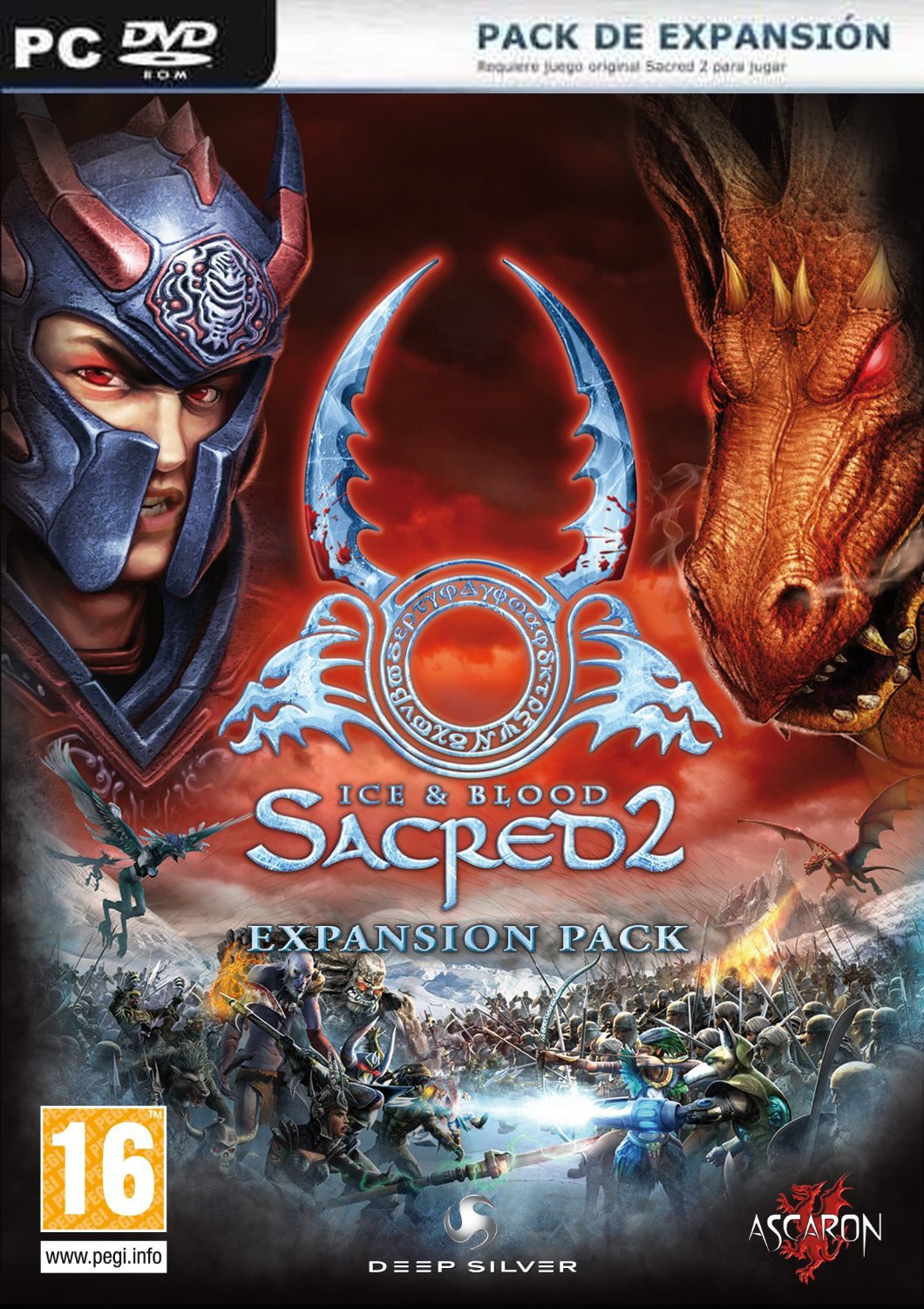 Sacred 2: Ice And Blood ExpansióN Pc [Pal Esp] - Nuevo