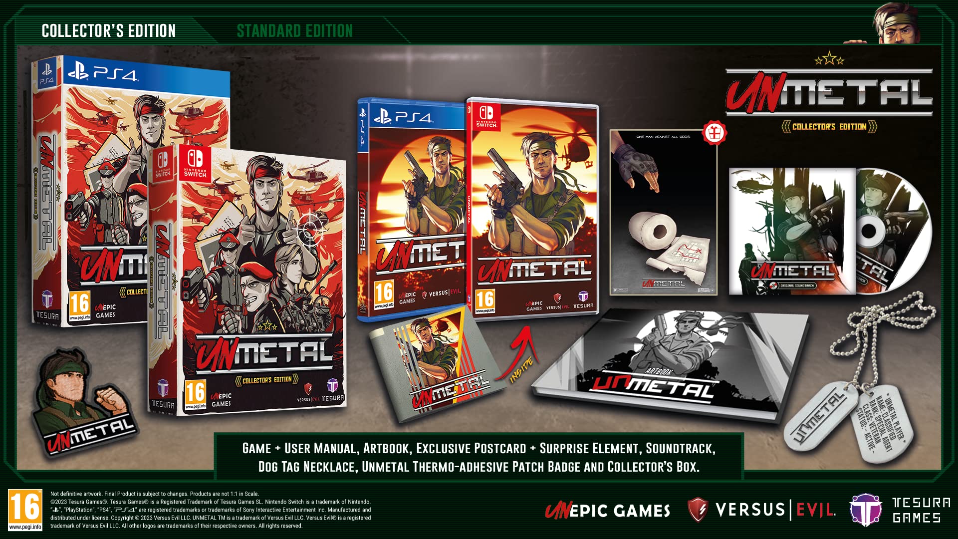 Unmetal Collector'S Edition PS4 - [PAL ESP] - Nuevo