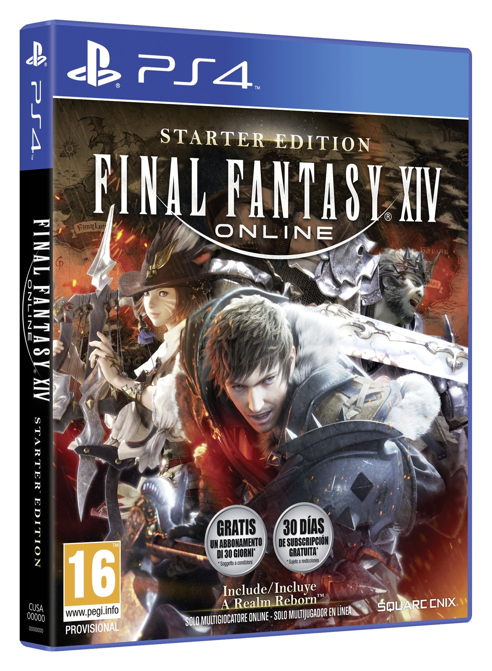 Final Fantasy Xiv Starter Pack PS4 - PAL ESP - Nuevo