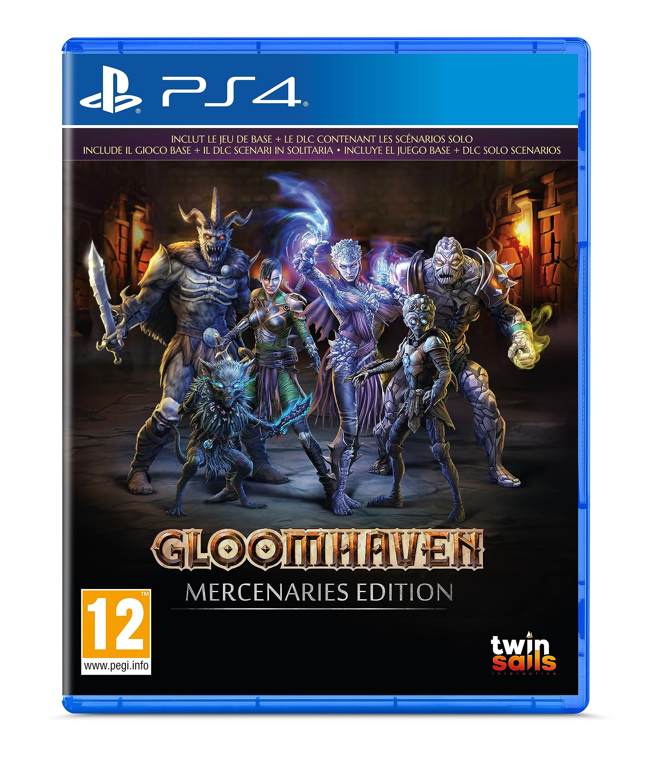 Gloomhaven: Mercenaries Edition PS4 - [PAL ESP] - Nuevo