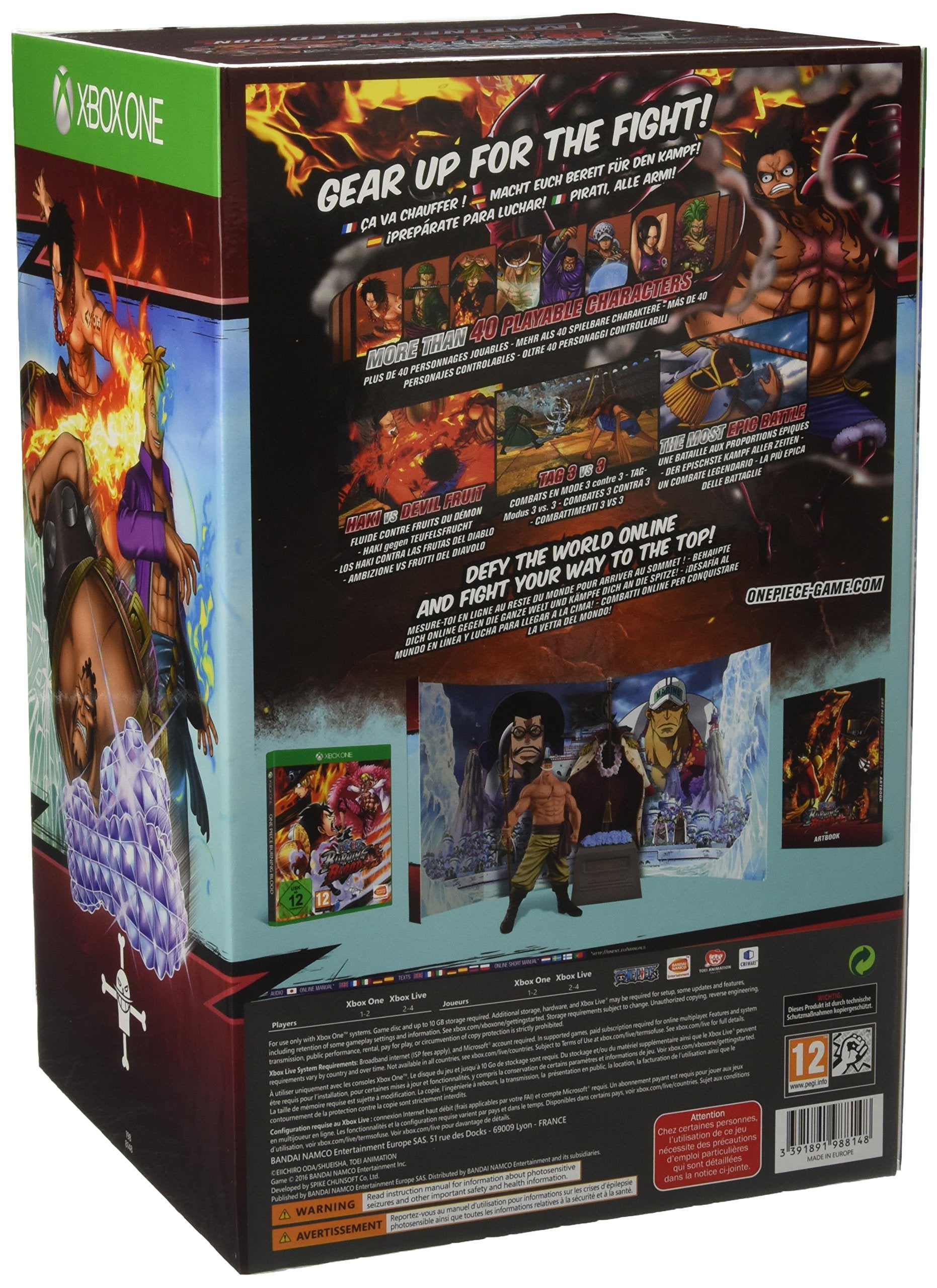 One Piece: Burning Blood - Marineford Edition XBOX - ONE PAL ESP - Nuevo