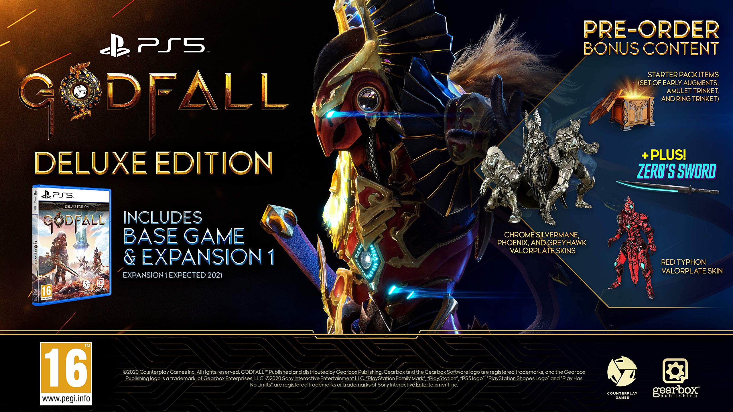 Godfall - Deluxe Edition PS5 - [PAL ESP] - Nuevo