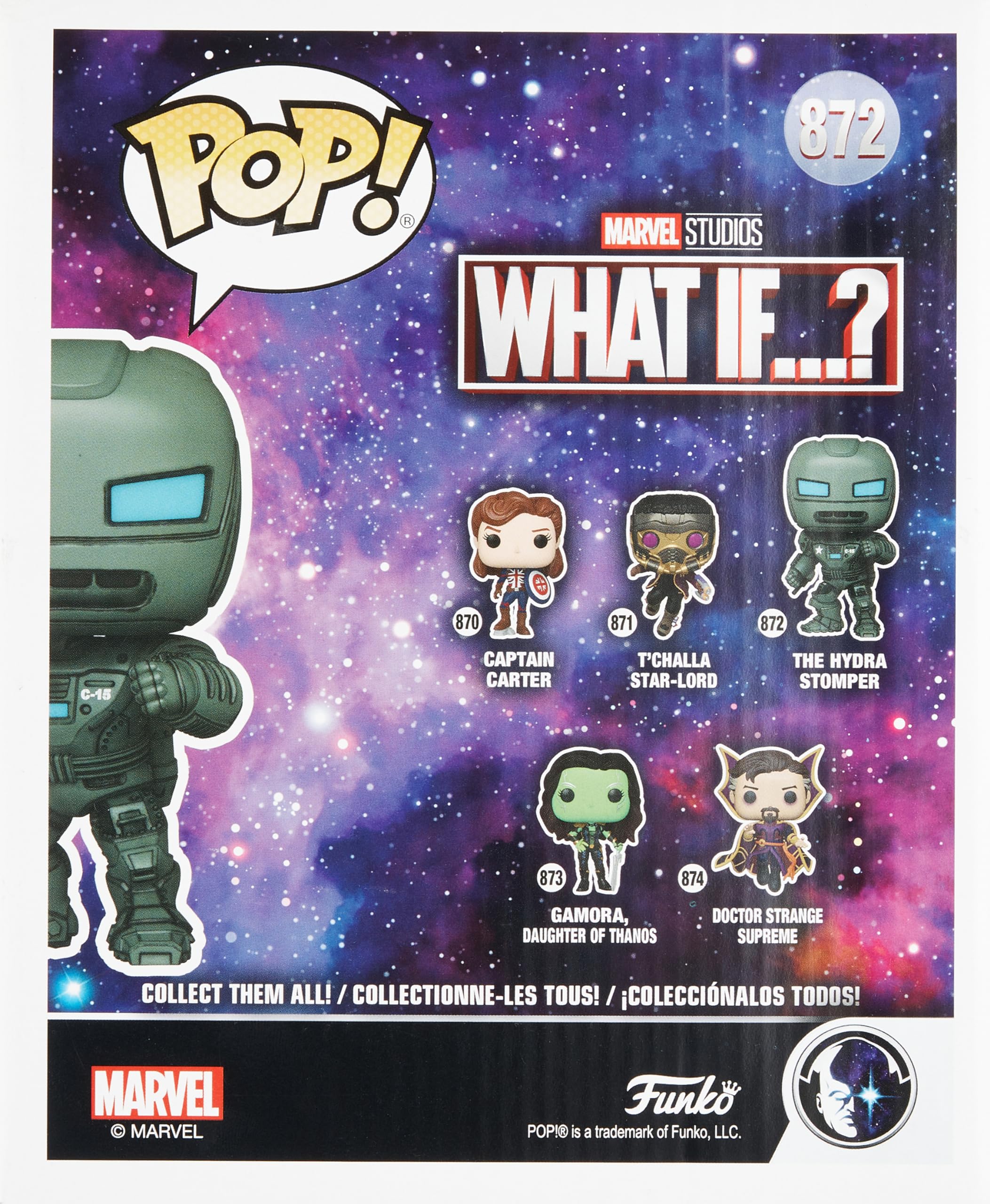 Funko Pop! Super: Marvel - What If- Hydra Stomper - Marvel What If - Figura De Vinilo Coleccionable - Idea De Regalo- Mercancia Oficial - Juguetes Para NiñOs Y Adultos - Tv Fans