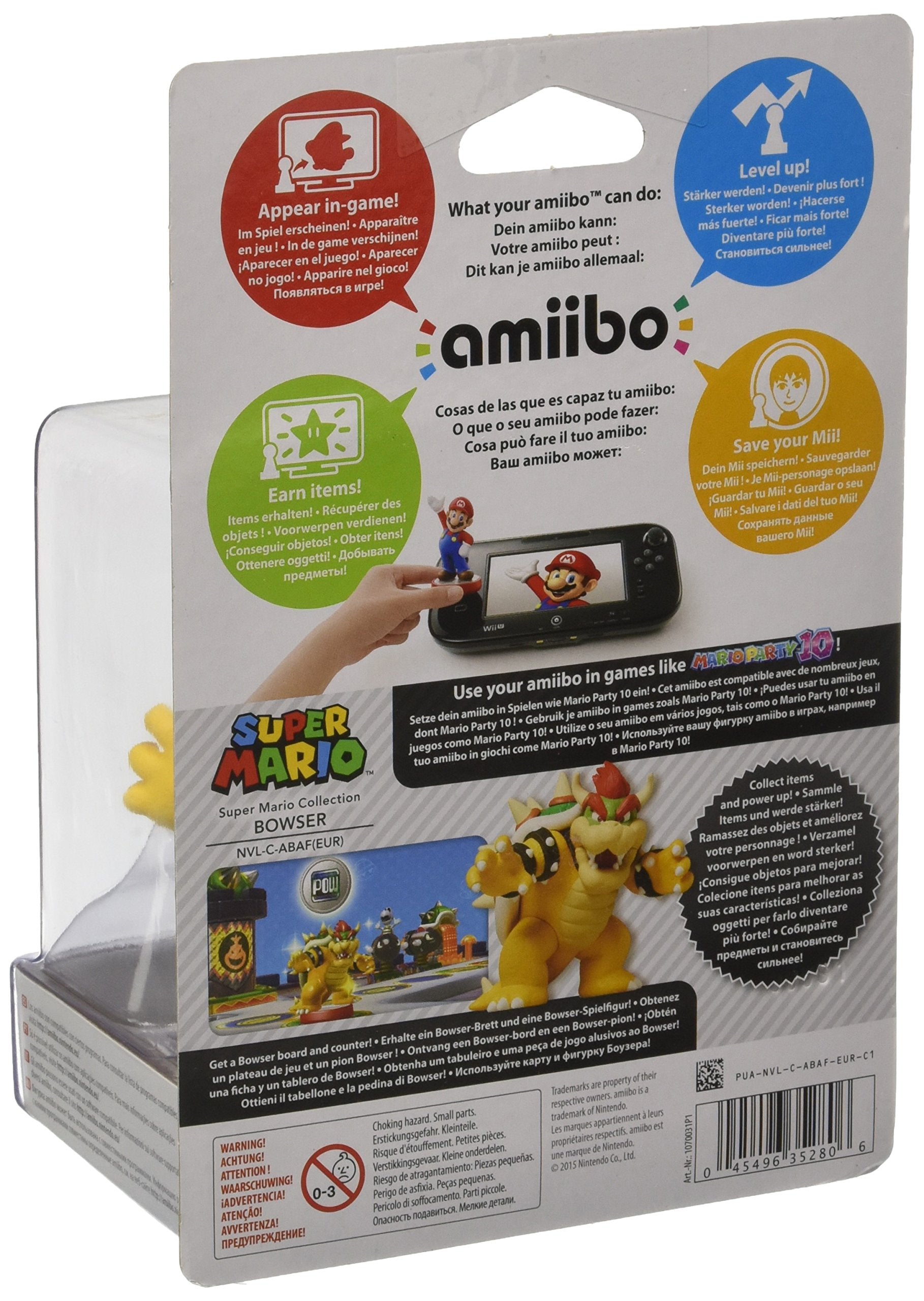 Nintendo - ColeccióN Super Mario, Figurina Amiibo Bowser Odyssey