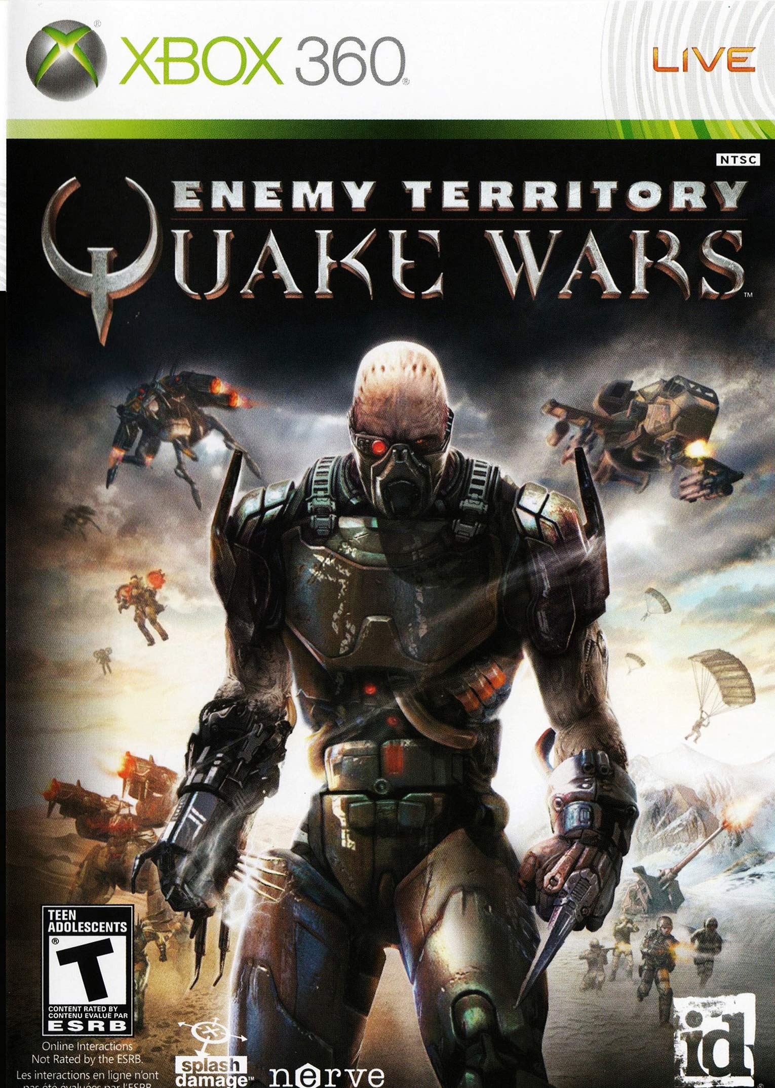 ACTIVISION Enemy Territory: Quake Wars - Shooter Táctico por Equipos con Batallas en Línea y Vehículos de Combate