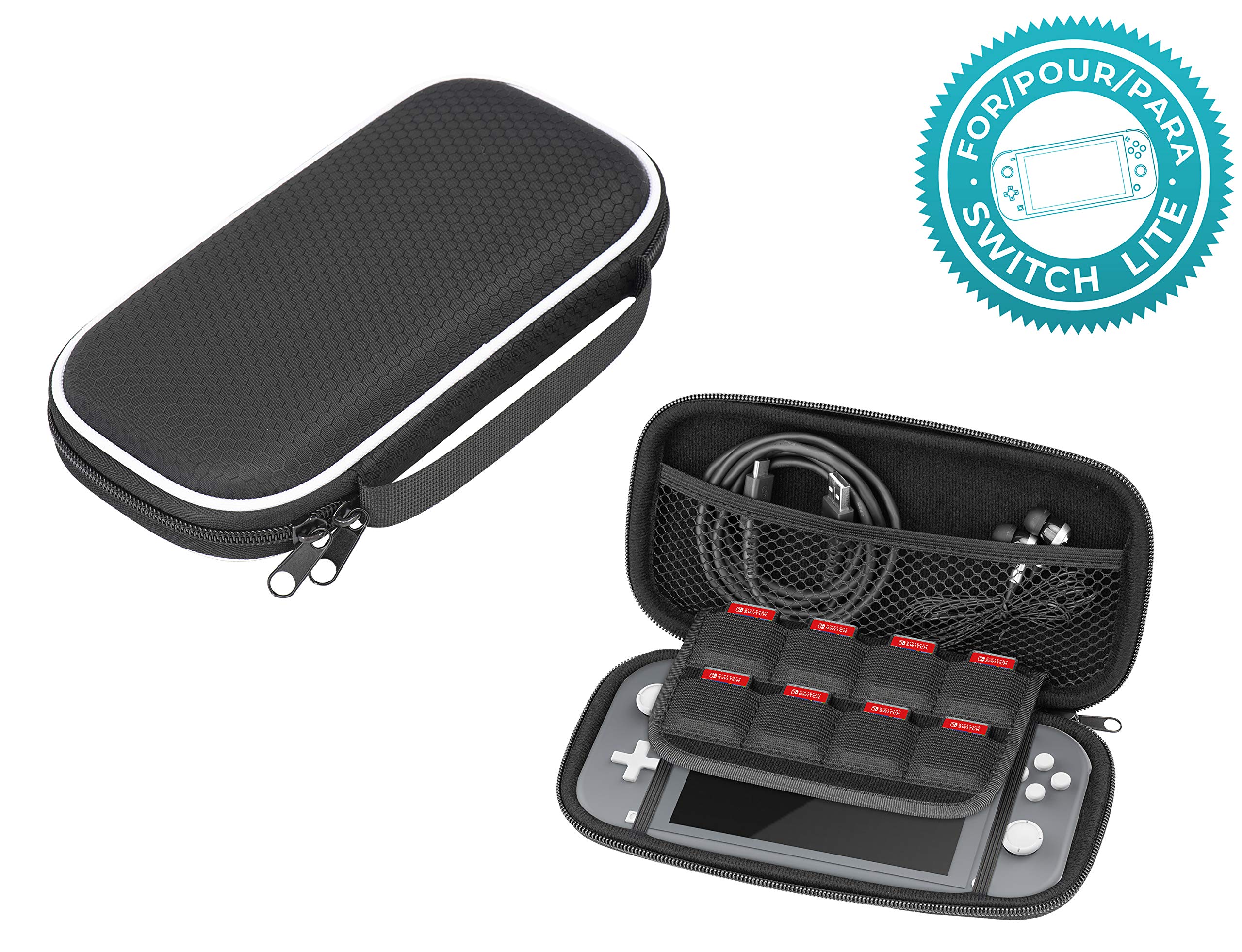 Funda Subsonic Bolsa Dura Eva Con Cremallera ( NINTENDO SWITCH - Lite)