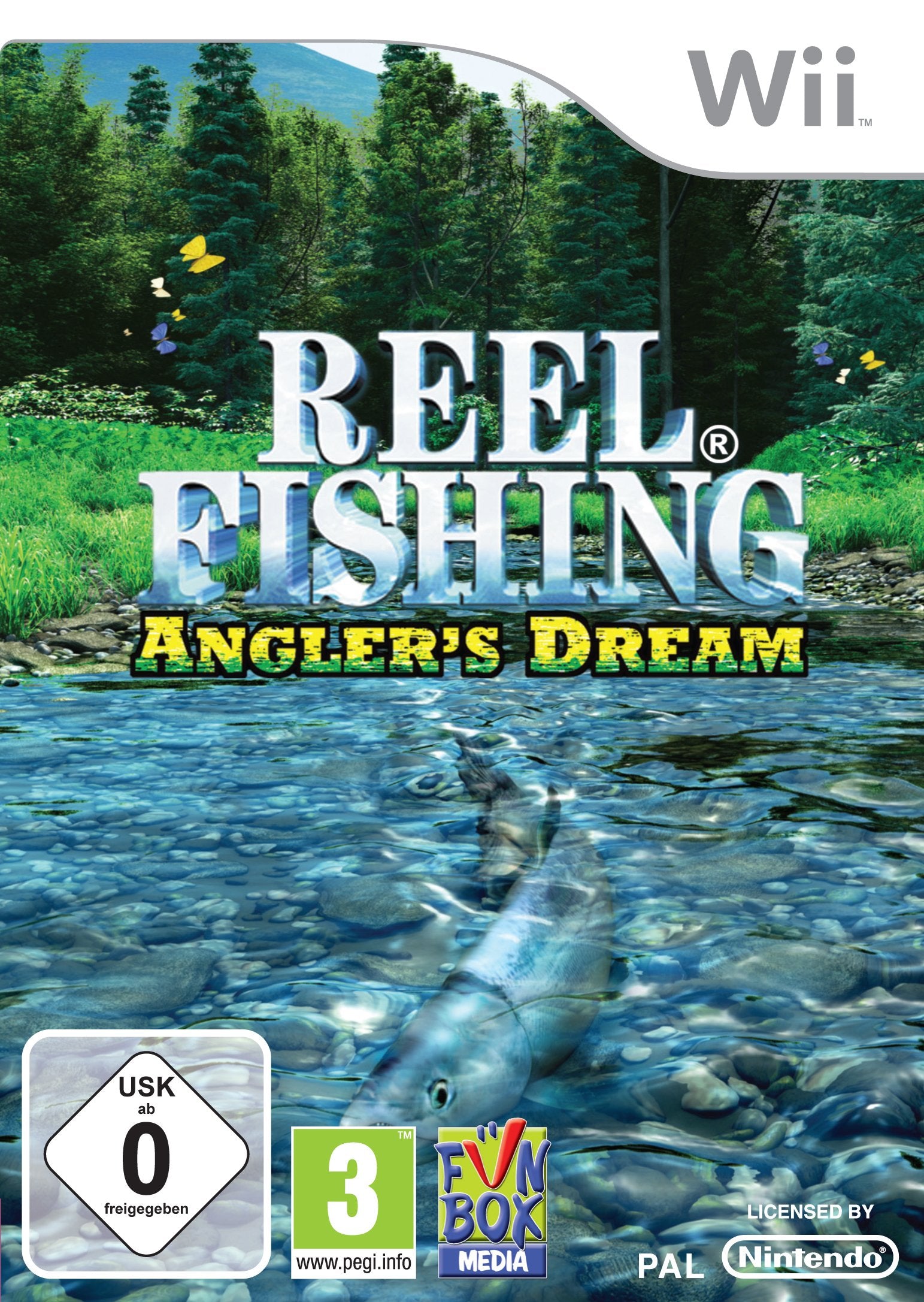 Reel Fishing: Anglers Dream WII - [PAL ESP] - Nuevo
