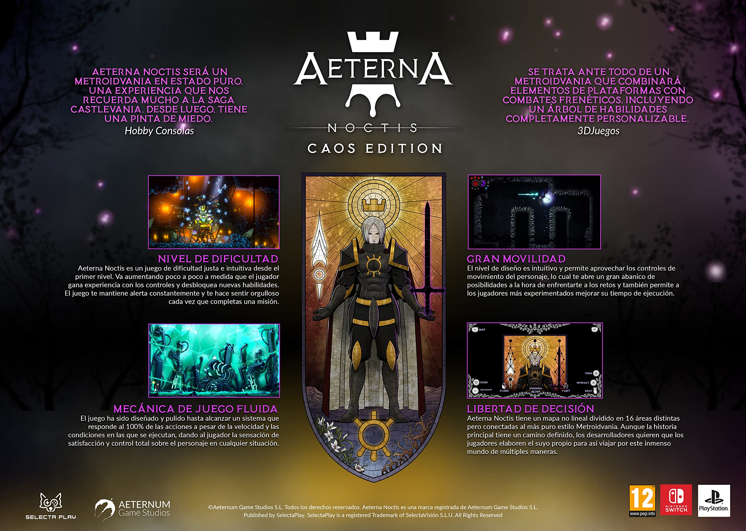 Aeterna Noctis Caos Edition PS5 - PAL ESP - Nuevo