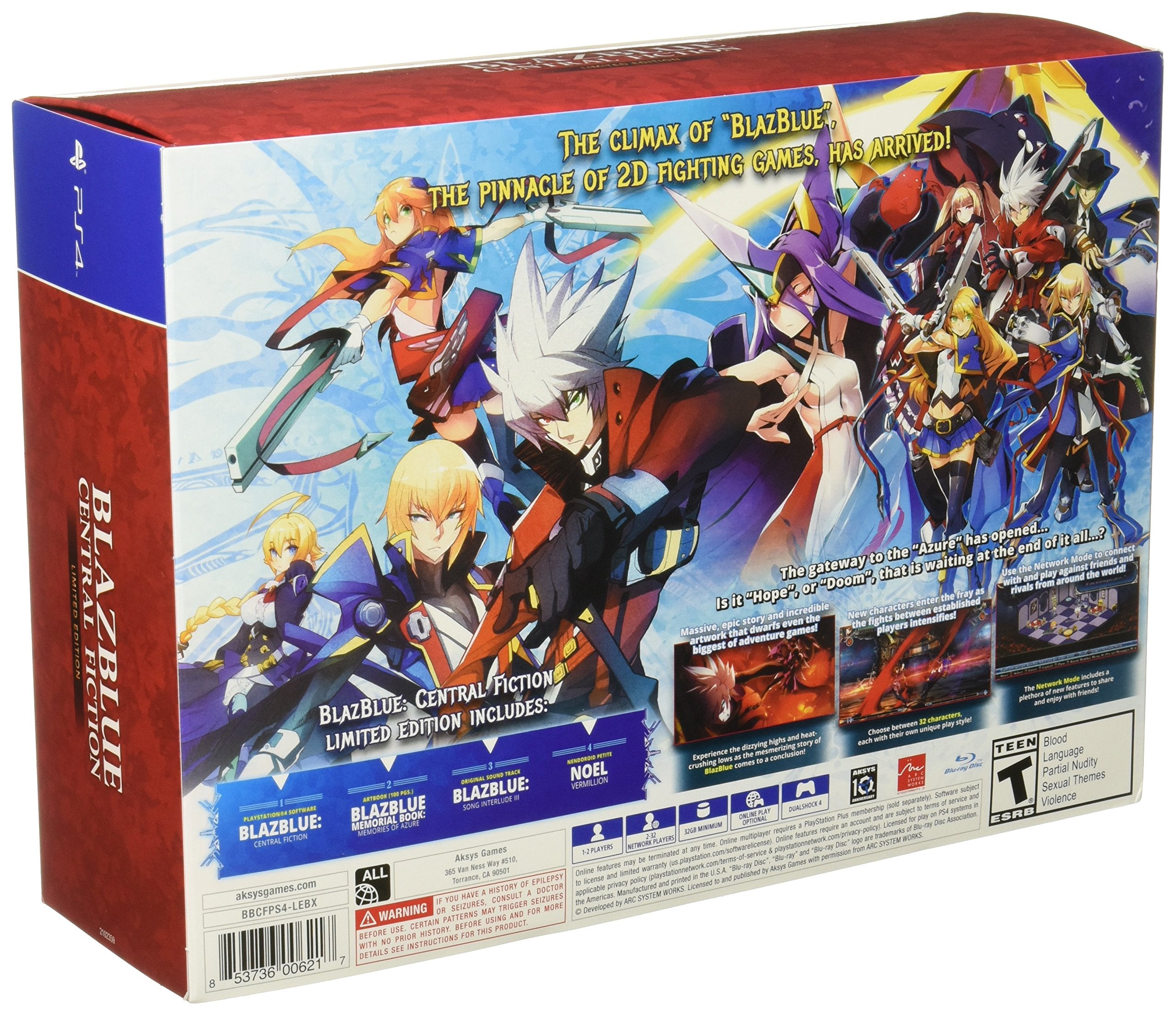 Aksys BlazBlue: Central Fiction Edición Limitada – Versión de Colección [Importación USA]