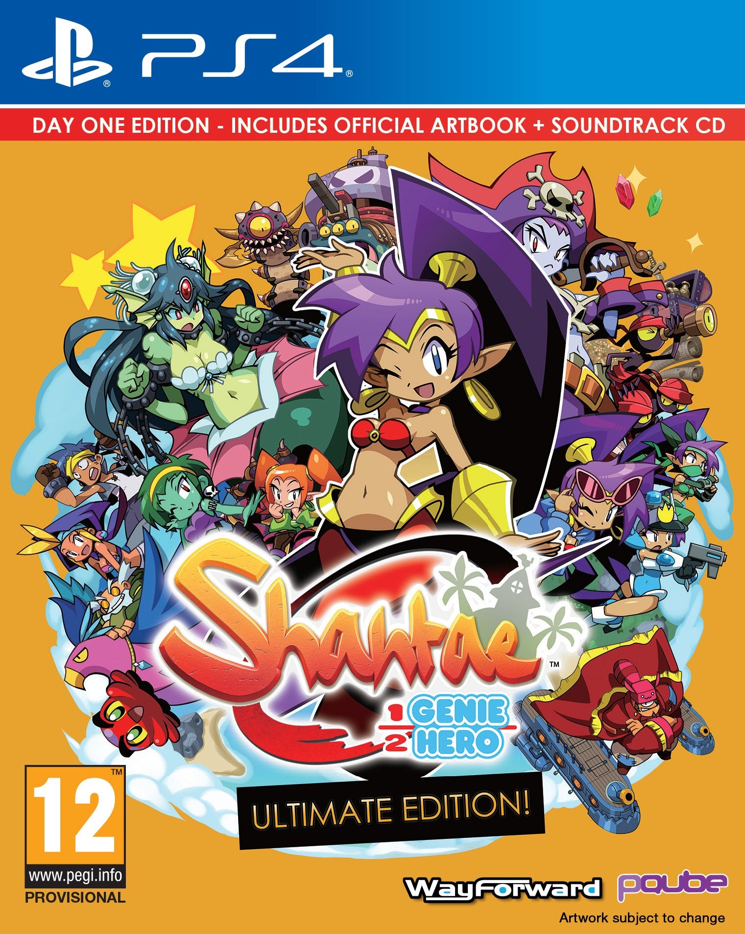 Shantae: Half Genie Hero Ultimate Day One PS4 - [PAL ESP] - Nuevo