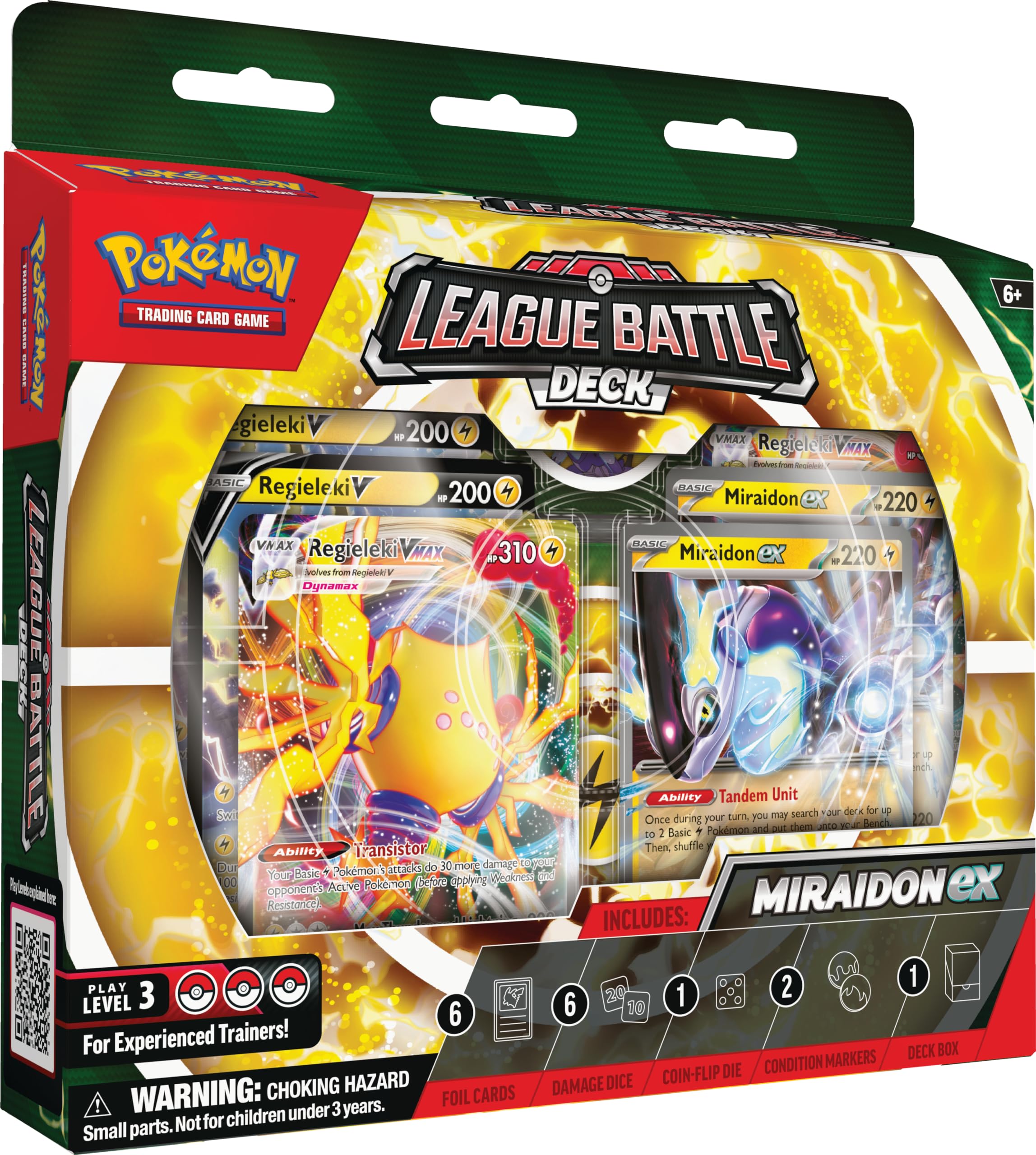 Pokemon PokéMon Tcg: Miraidon Ex League Battle Deck