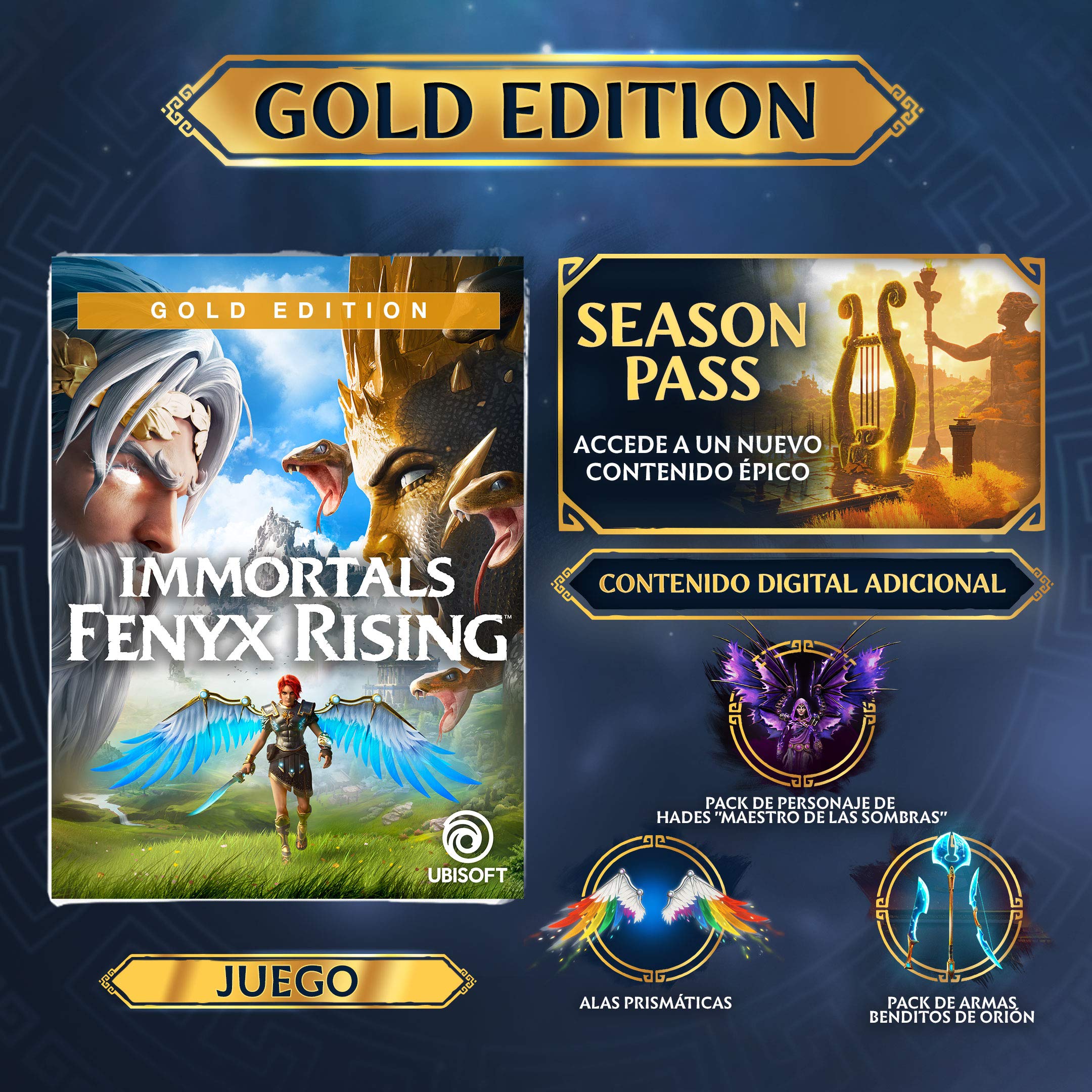Immortals Fenyx Rising Gold Edition PS4 - [PAL ESP] - Nuevo