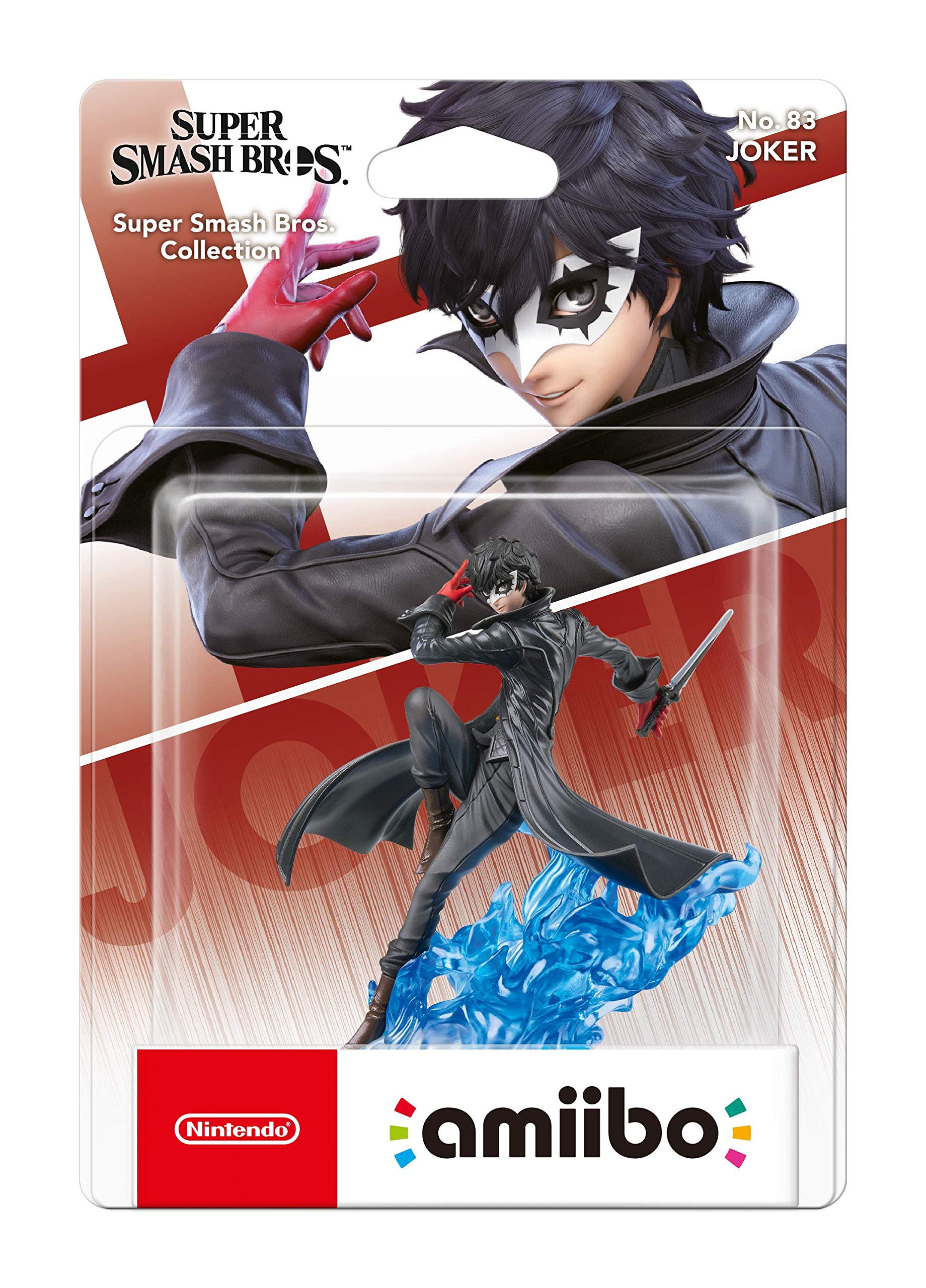 Nintendo amiibo Joker - Figura Interactiva Super Smash Bros. Collection Compatible con Switch, 3DS y Wii U