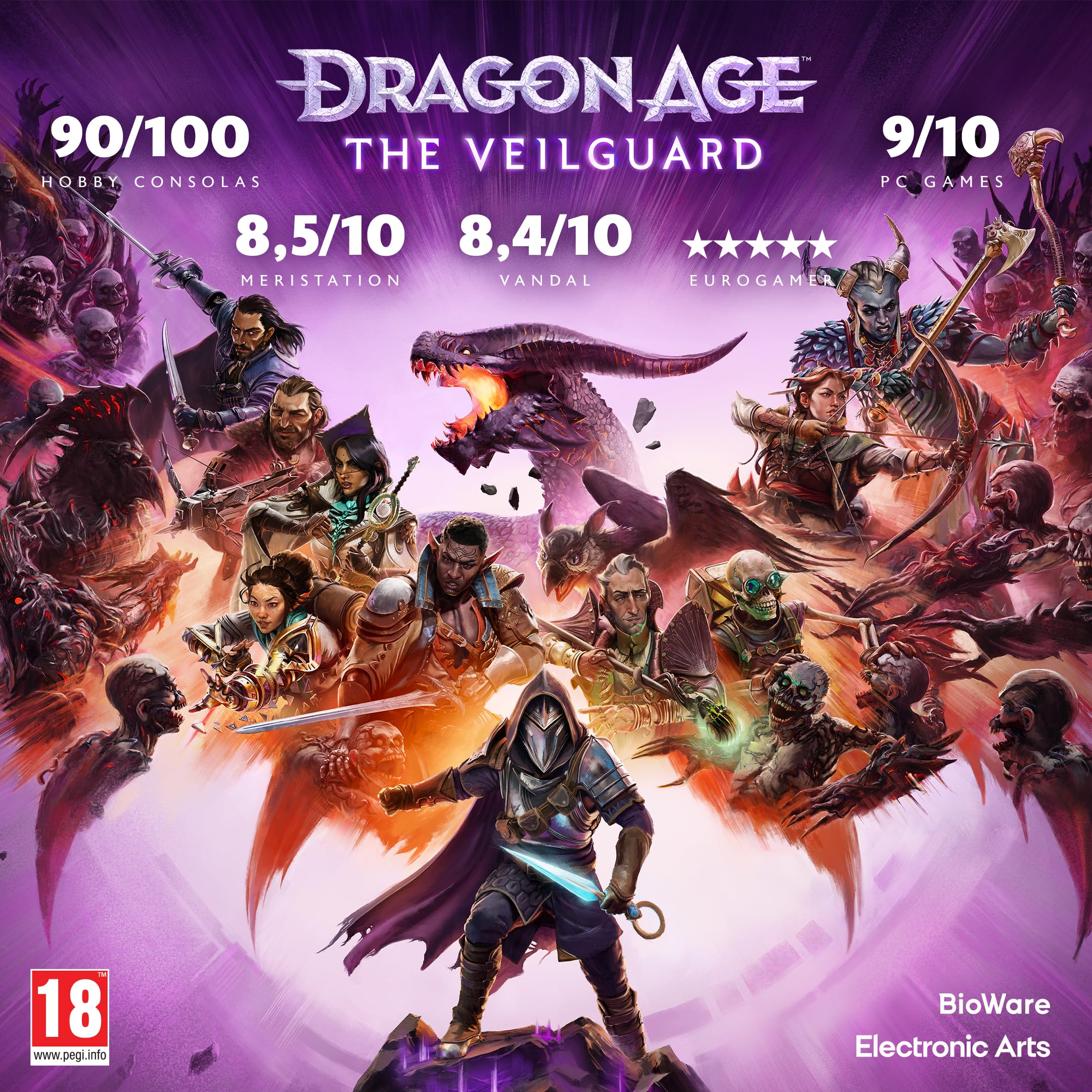 Electronic Arts Dragon Age: The Veilguard PS5 | Juego de Rol Épico en Español | Lidera la Guardia del Velo y Desafía a los Dioses en un Mundo Fantástico