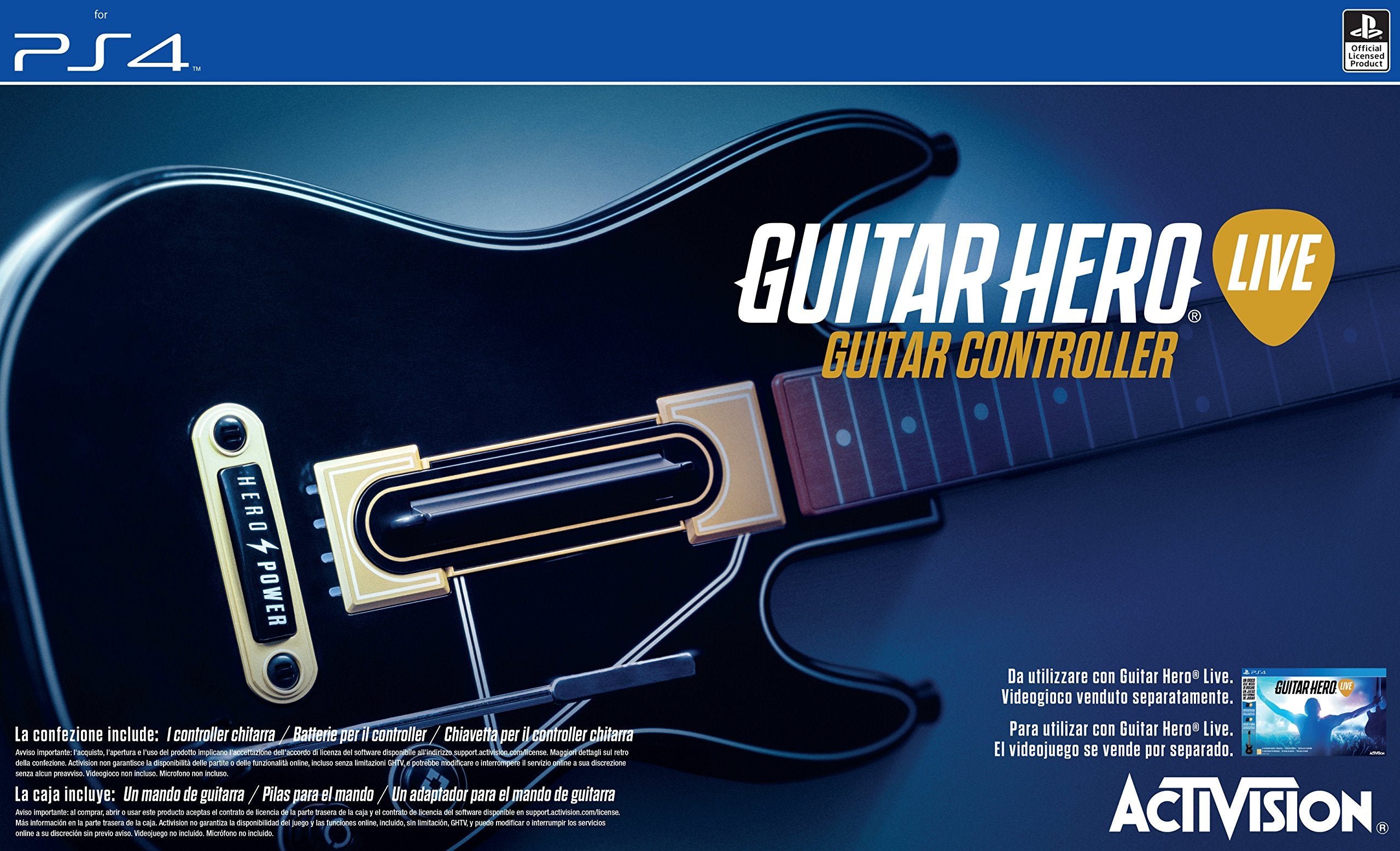 Mando Activision Guitar Hero Live (Nintendo WII - U)