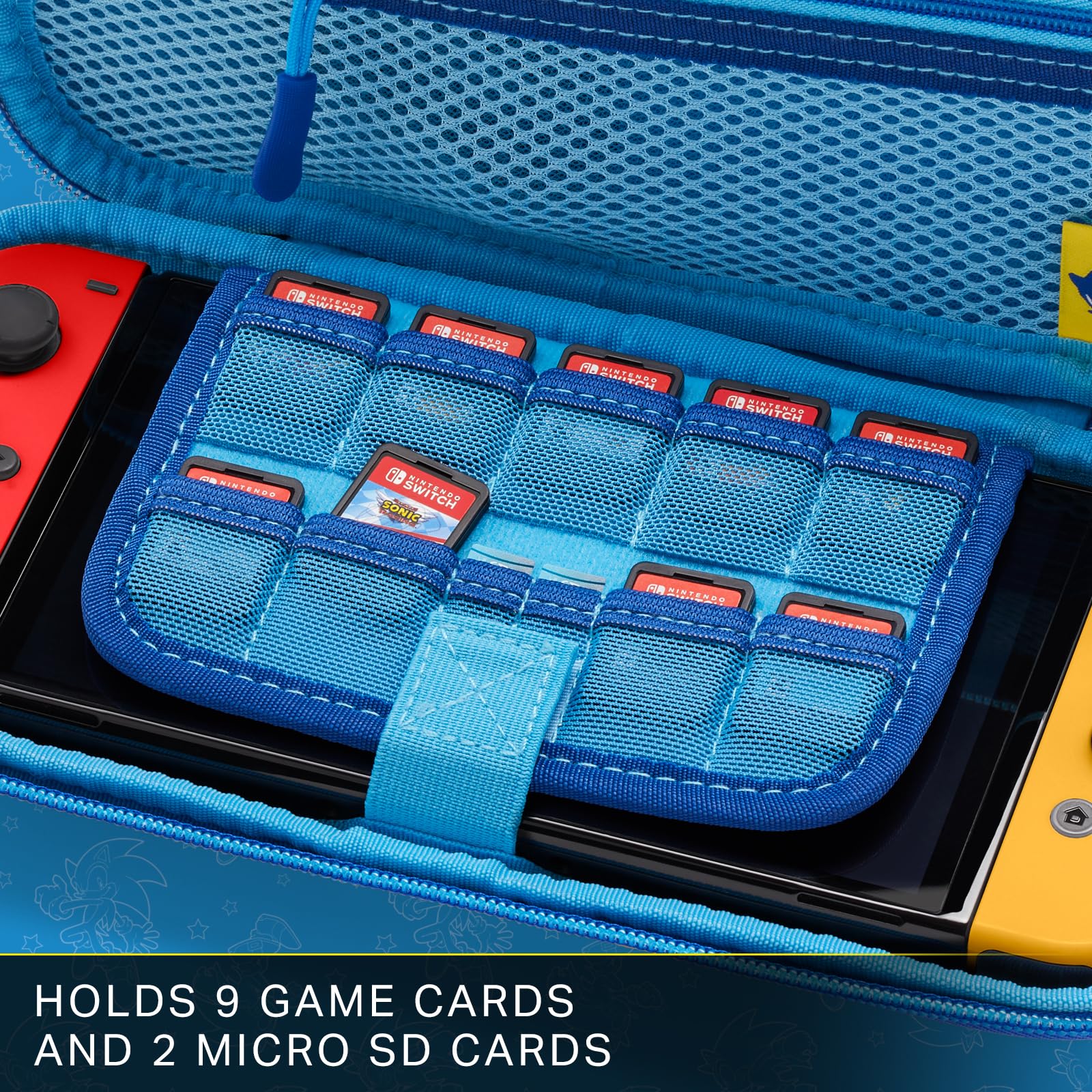 Funda Powera Estuche Protector Sonic Peel Out ( NINTENDO SWITCH - ) - Almacenamiento