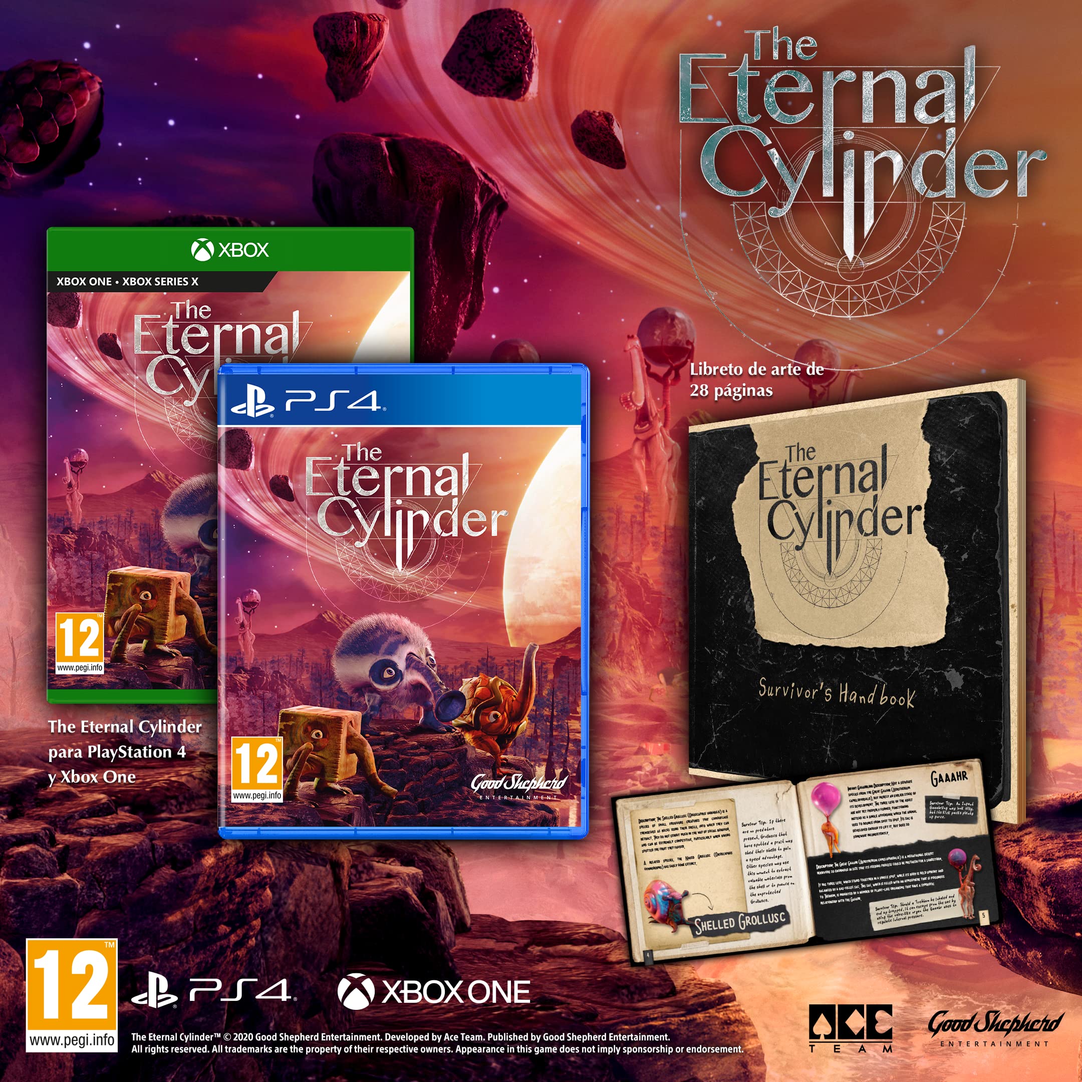 The Eternal Cylinder - PS4 - [PAL ESP] - Nuevo
