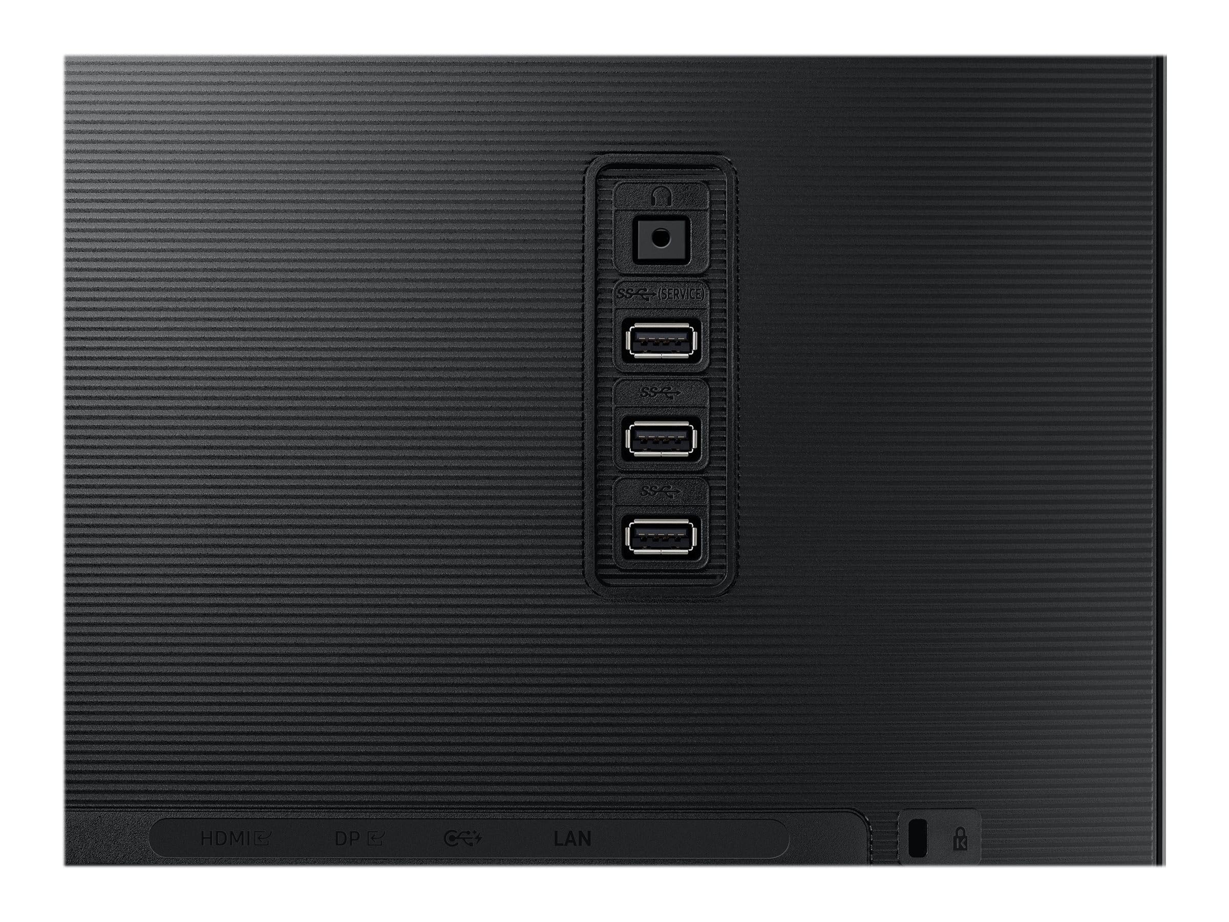 Monitor Profesional Samsung ViewFinity S8 S27B800PXU 27'/ 4K/ Regulable en altura/ Negro