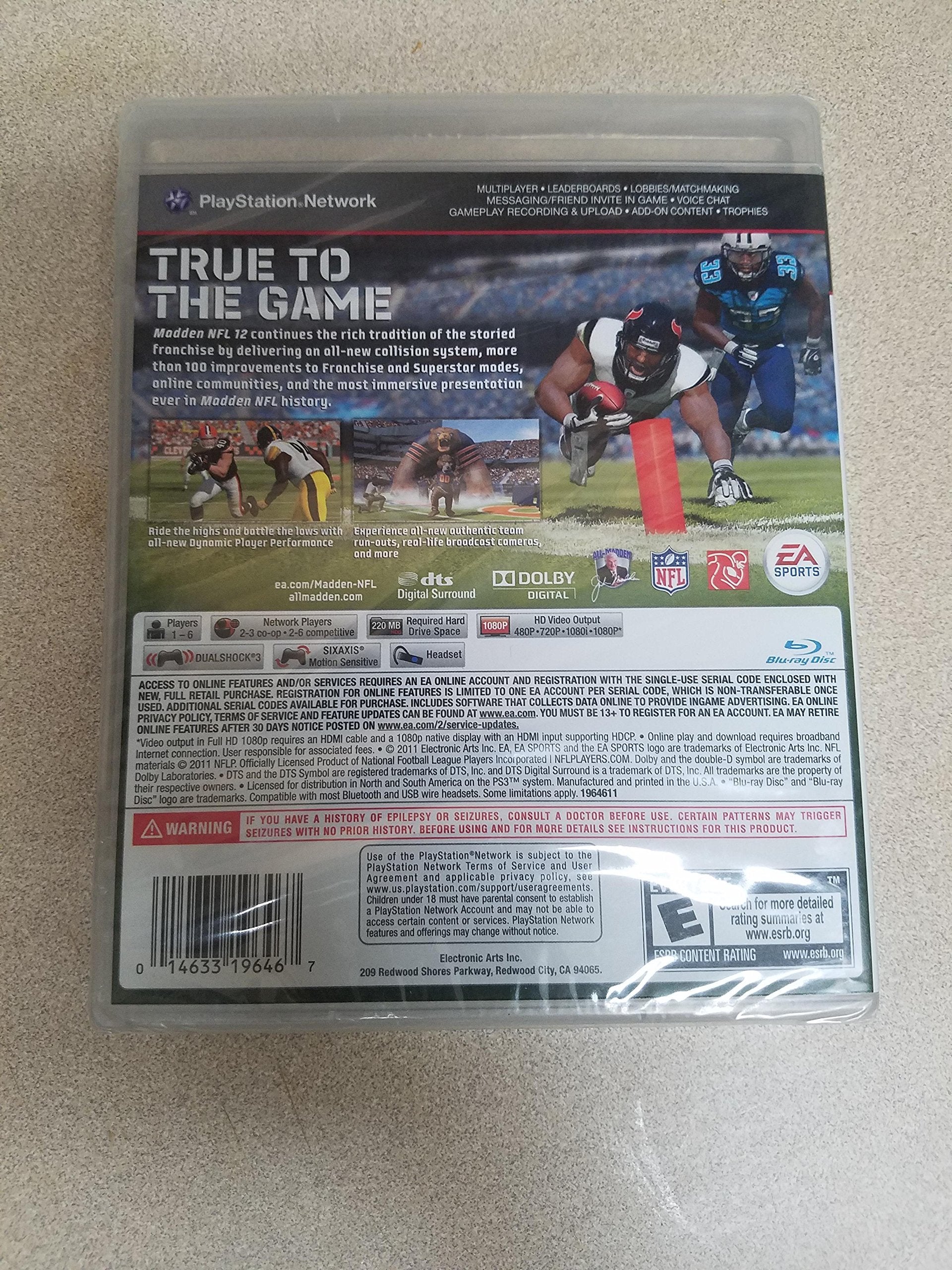 Madden Nfl 12