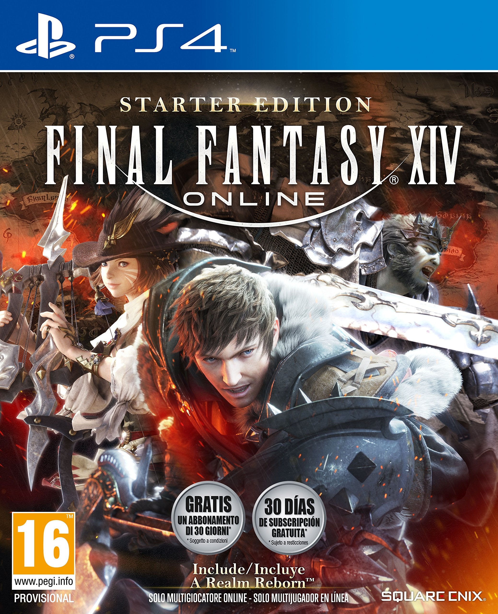 Final Fantasy Xiv Starter Pack PS4 - PAL ESP - Nuevo