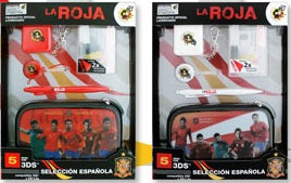 Pack équipe nationale espagnole La Roja 5 en 1 (3Ds, Dsi et Dsi Litel)