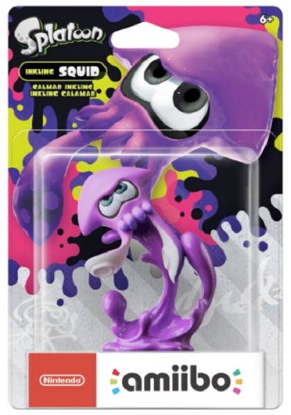 Figura Amiibo Amiibo Splatoon Inkling Calamar Squid (Nintendo Amiibo) - ImportacióN