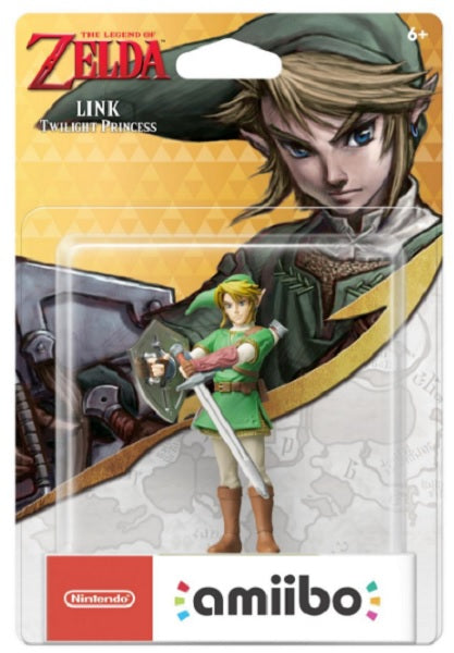 Figura Amiibo Zelda Link Twilight Princess (Nintendo Amiibo) - ImportacióN