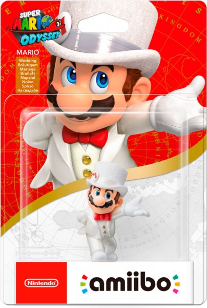 Nintendo - Collection Super Mario, Figurine Amiibo Mario Odyssée