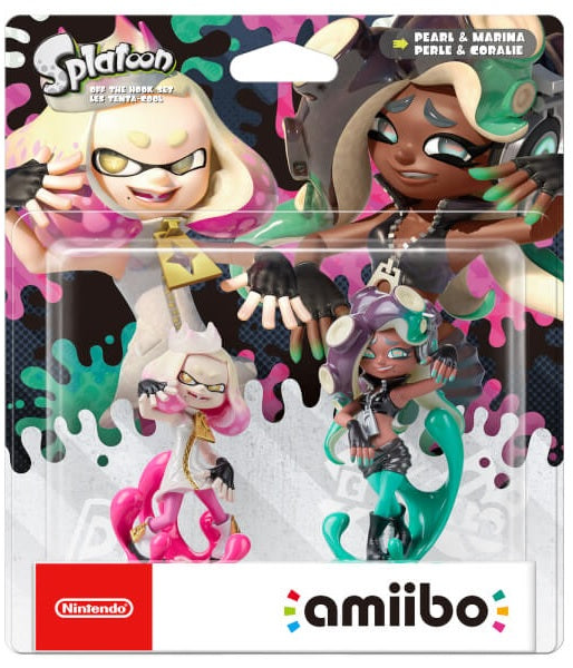 Amiibo Perla & Marina (ColeccióN Splatoon)